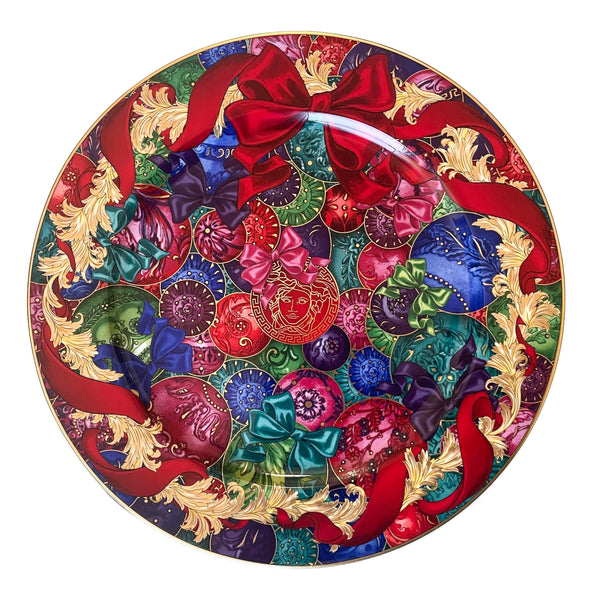 Versace by Rosenthal Reflections of Holiday Christmas 2018 Service Plate 20021