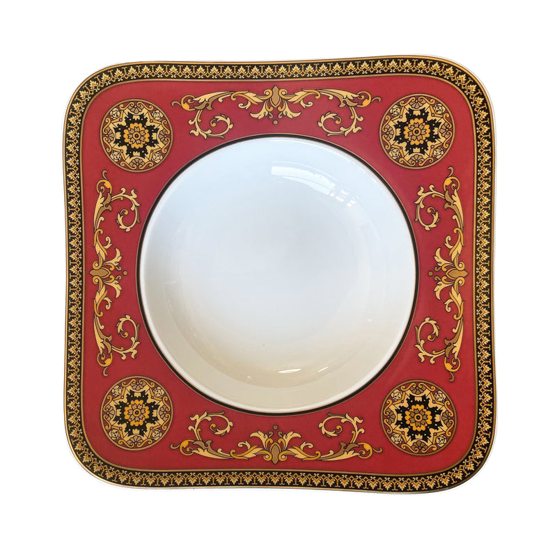 Versace by Rosenthal Medusa Square Soup Plate 16123