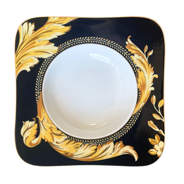 Versace by Rosenthal Vanity Square Soup Plate 16123