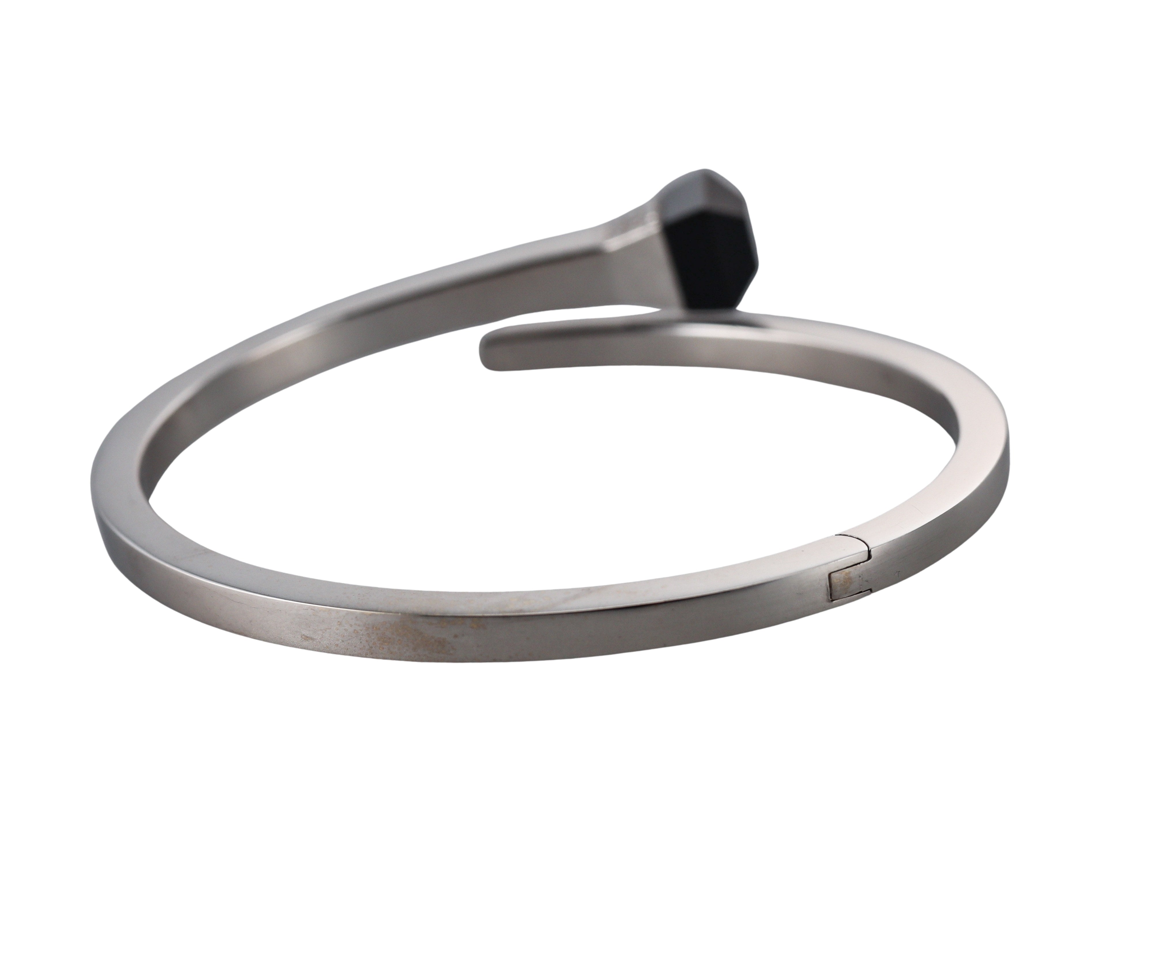Gucci Chiodo Diamond Onyx Gold Nail Bracelet
