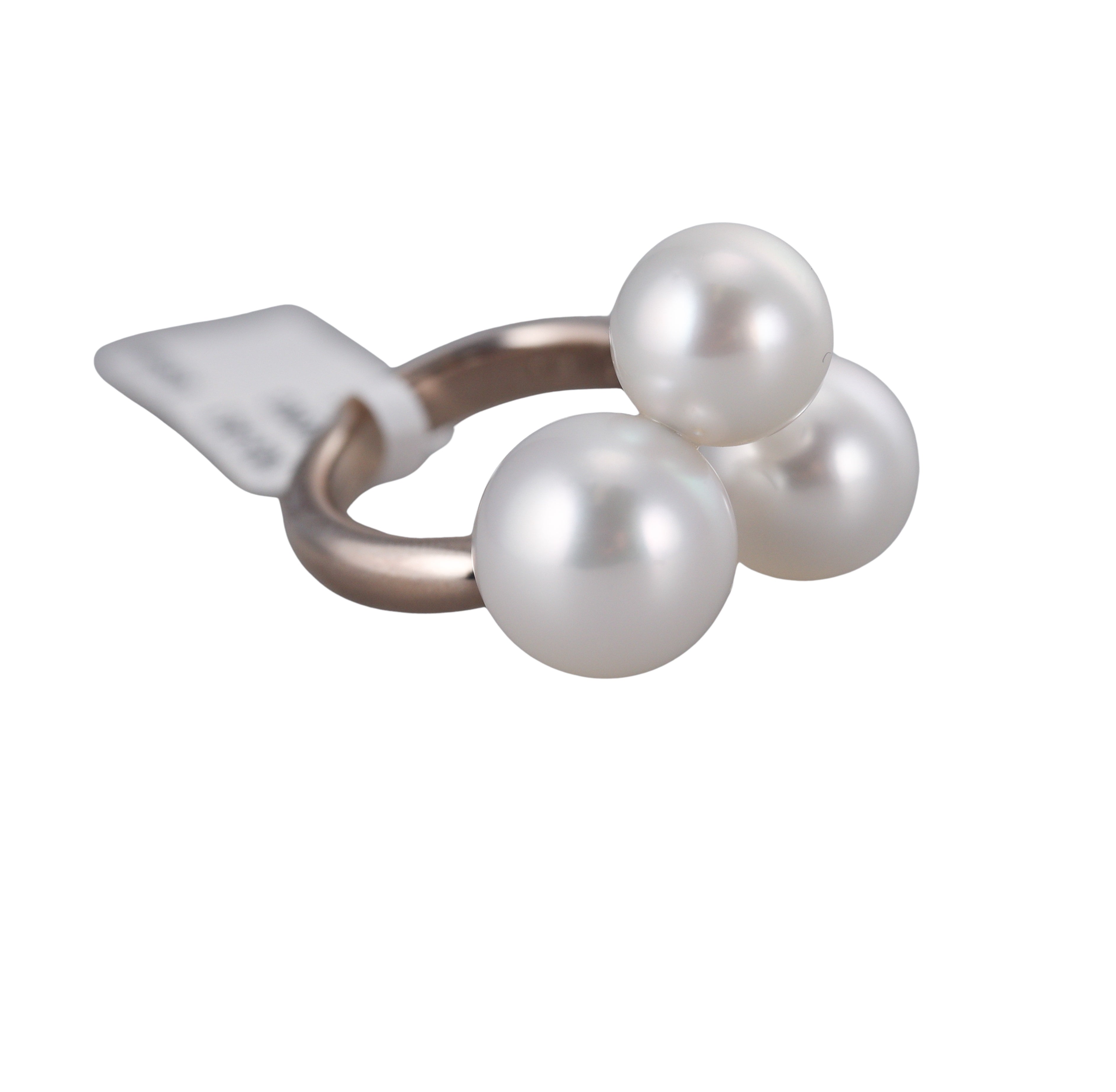 Assael South Sea Pearl White Gold Bubble Ring