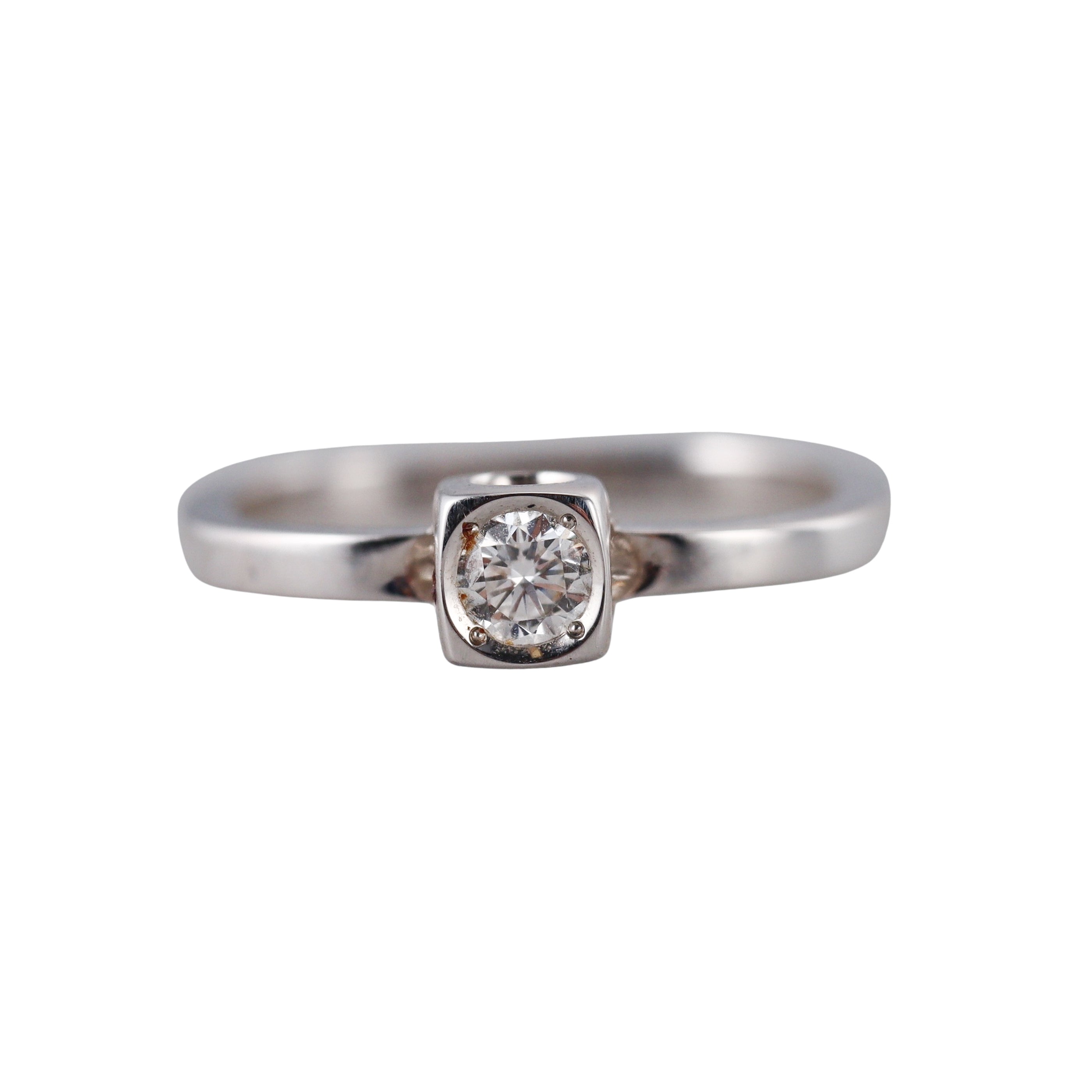 Dinh Van Le Cube Diamond White Gold Small Ring