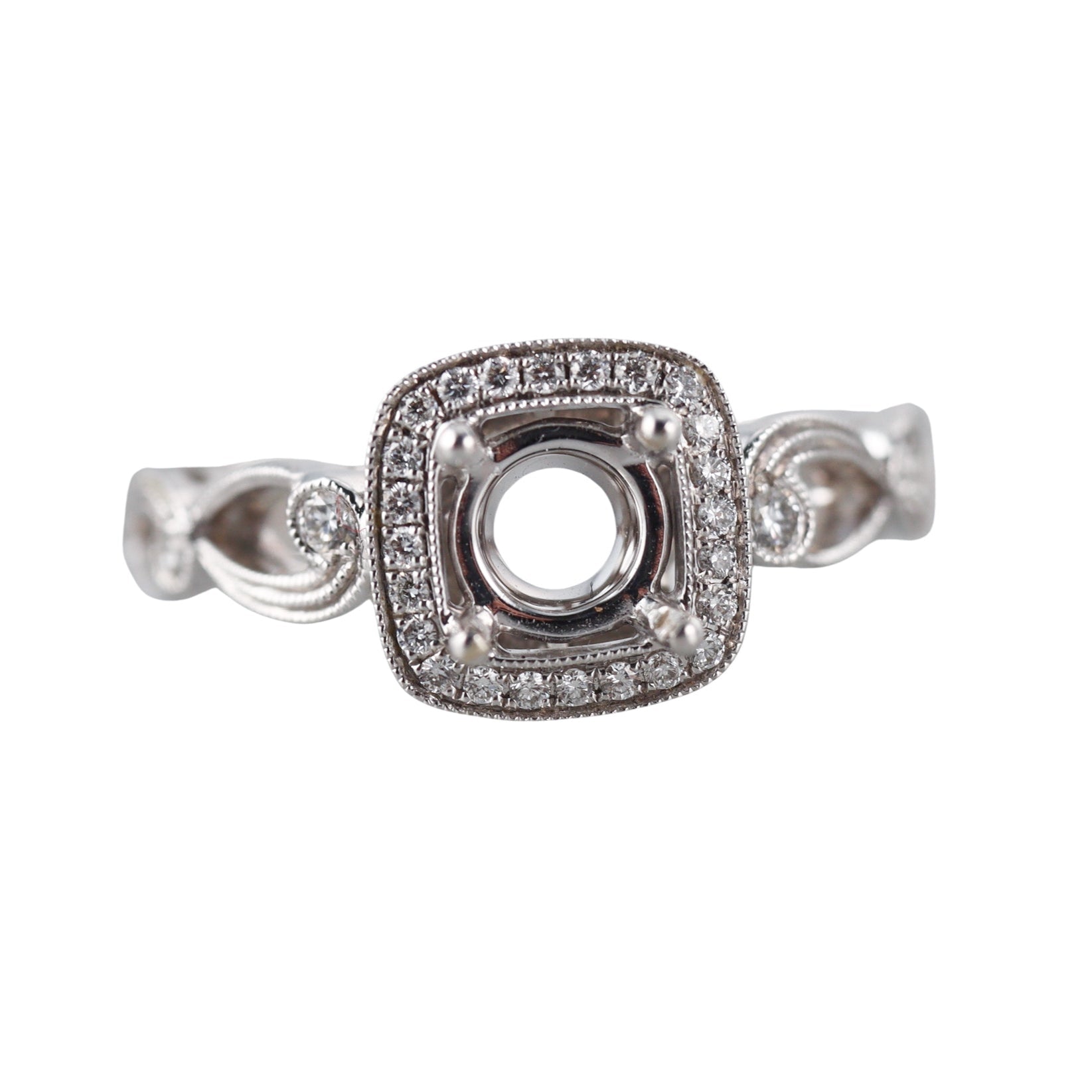Simon G. Gold Engagement Ring Setting