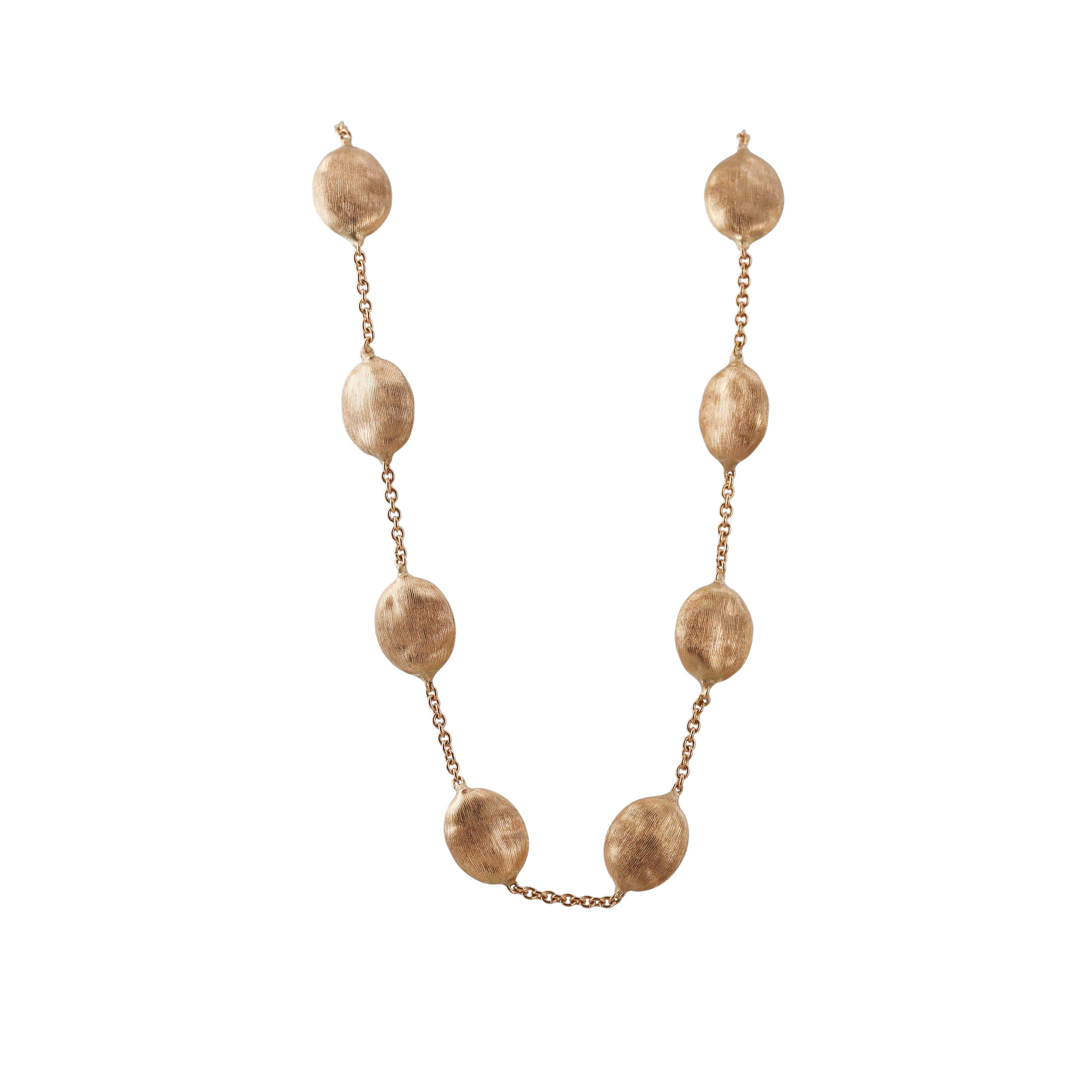 Marco Bicego Siviglia Gold Long Station Necklace