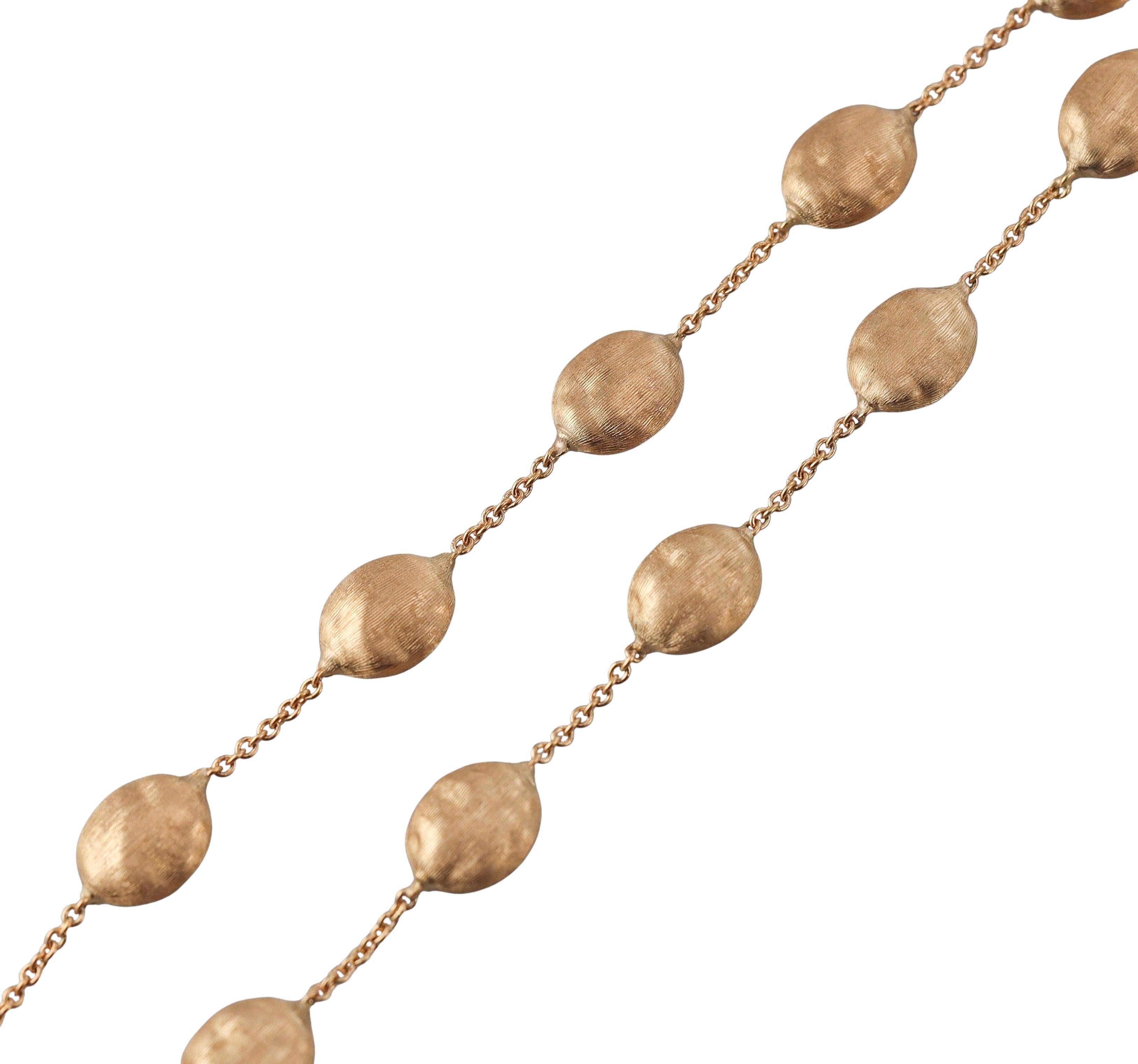 Marco Bicego Siviglia Gold Long Station Necklace