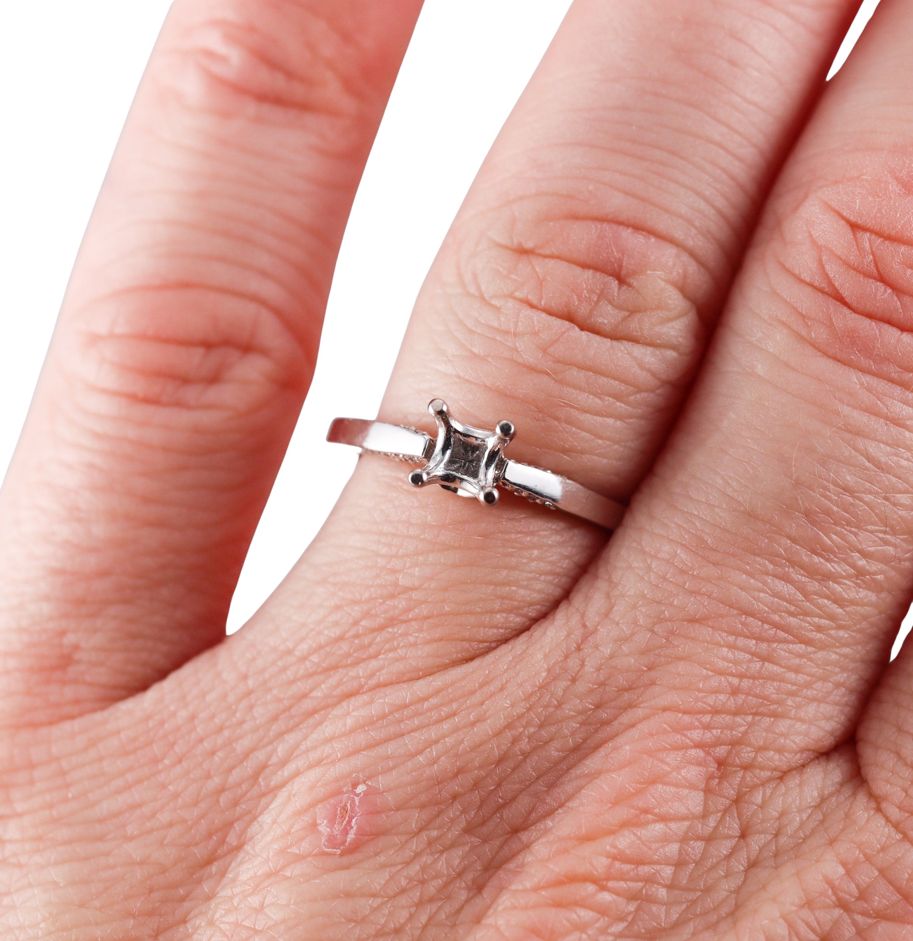 Tacori Gold Engagement Ring Setting