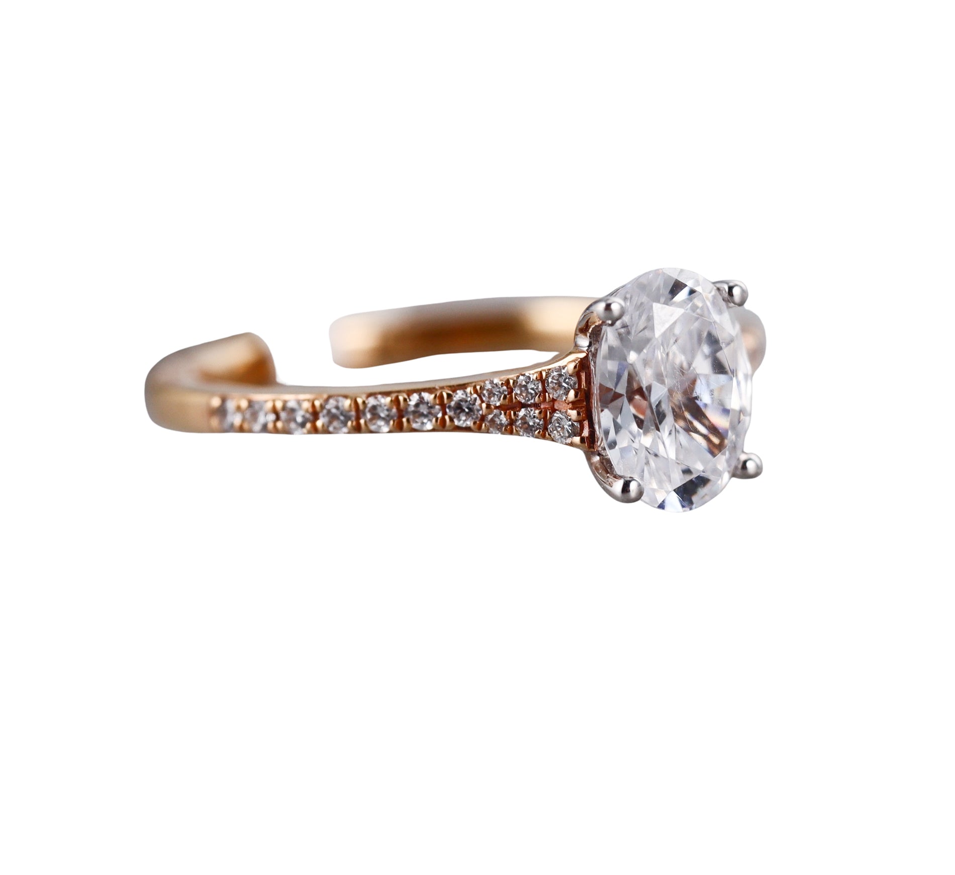 Simon G. Gold Engagement Ring