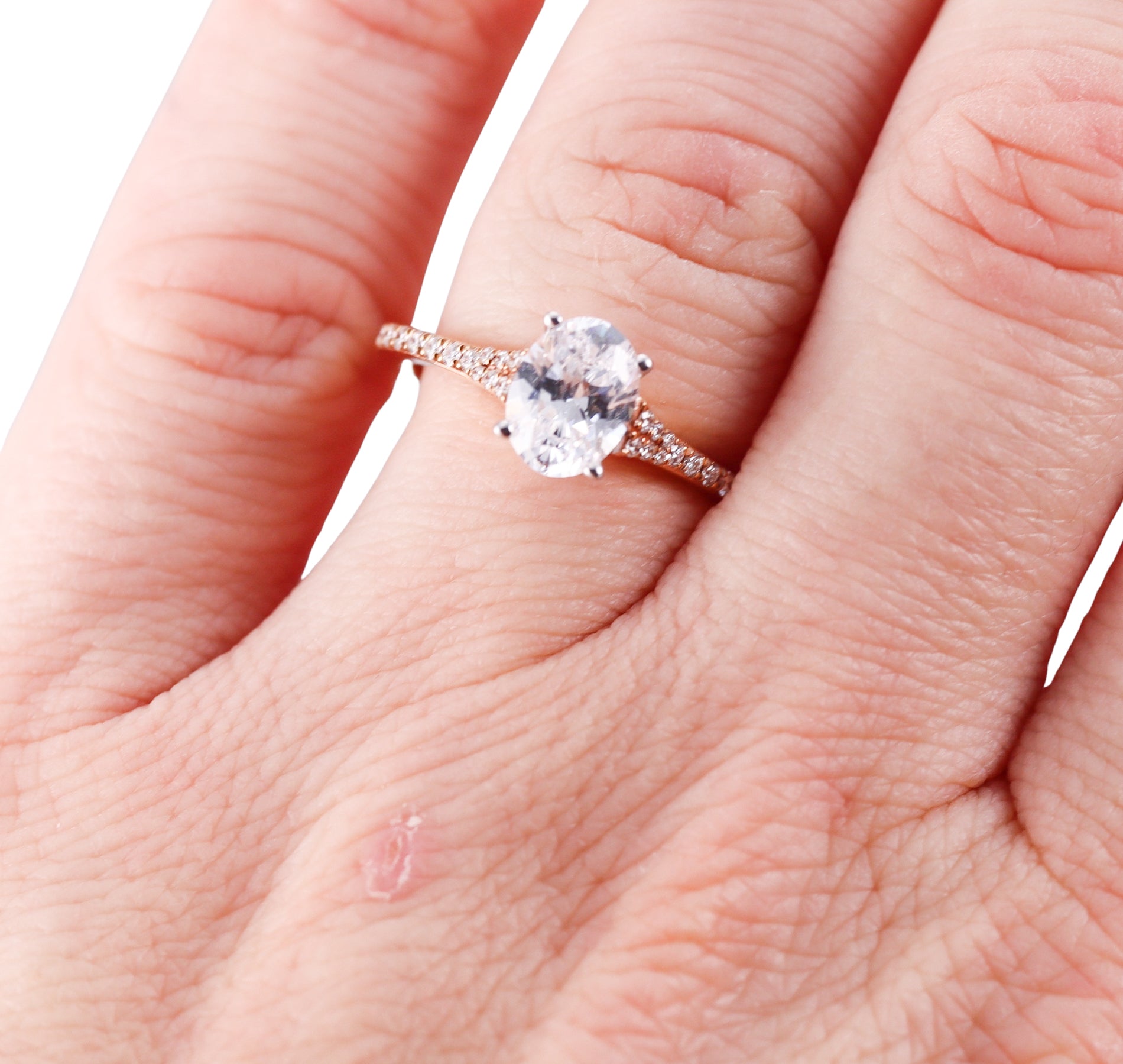 Simon G. Gold Engagement Ring