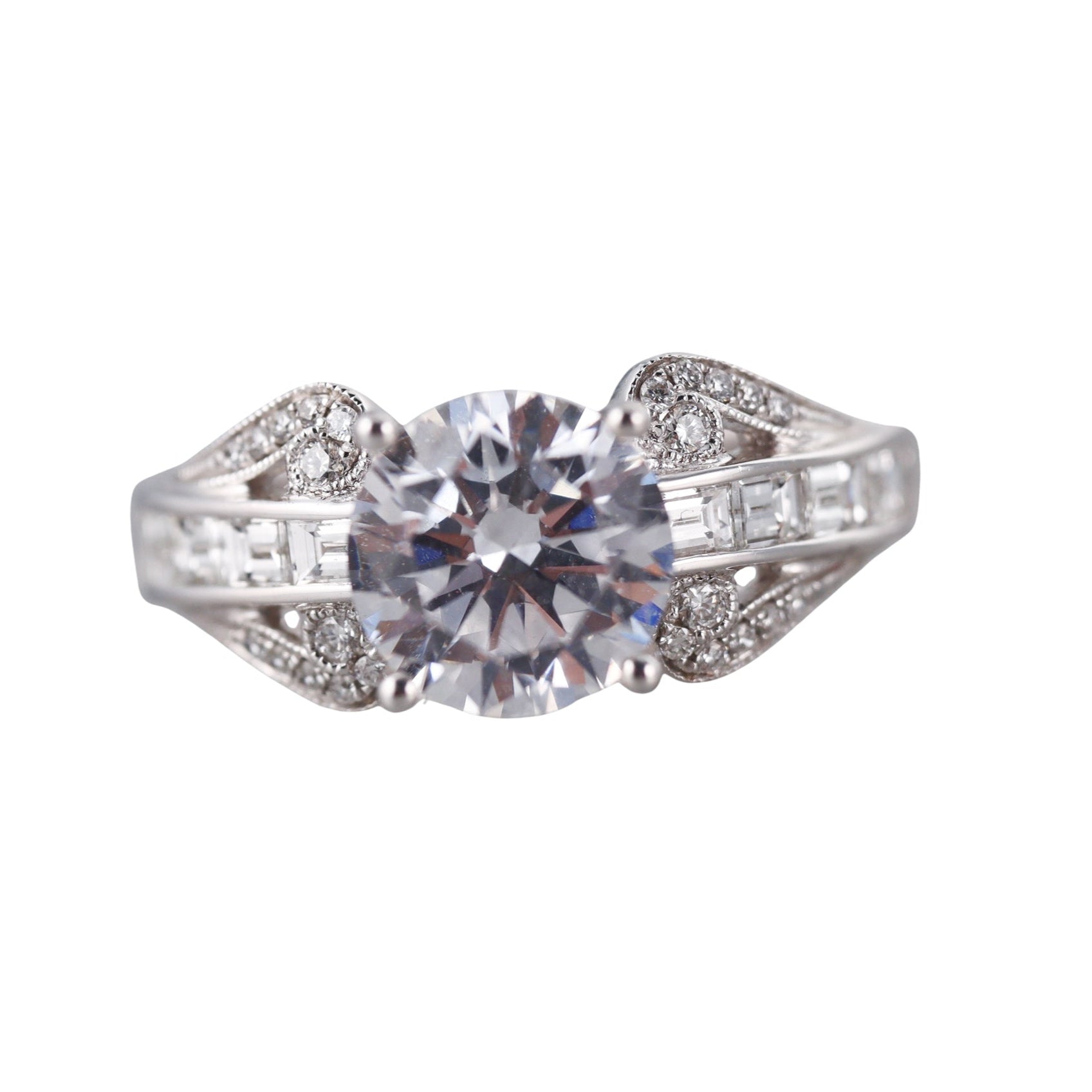 Simon G. Gold Engagement Ring