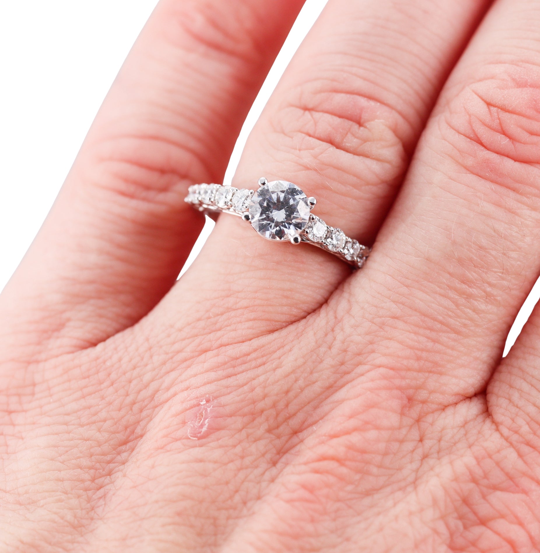 Simon G. Gold Engagement Ring