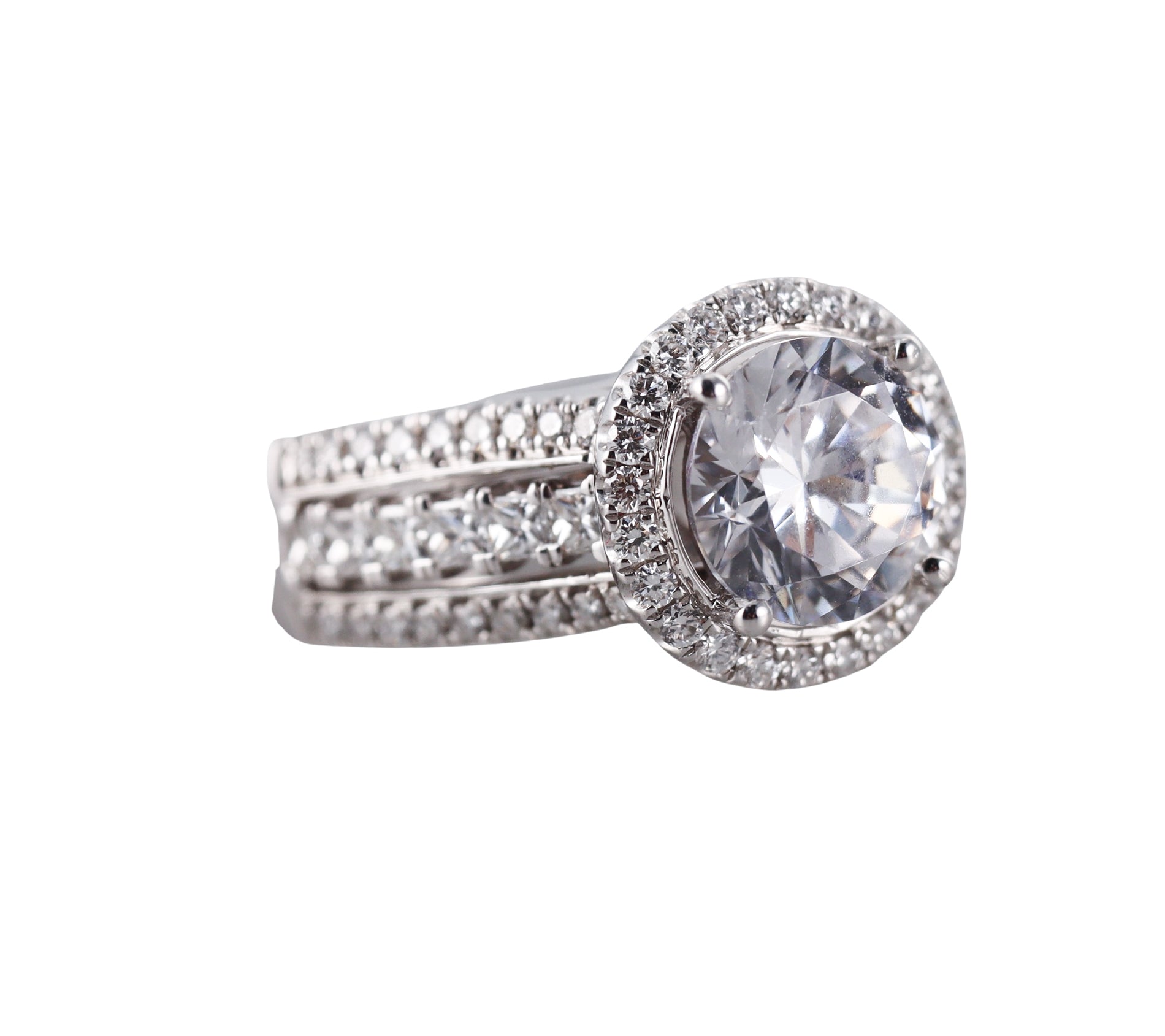Simon G Gold Engagement Ring