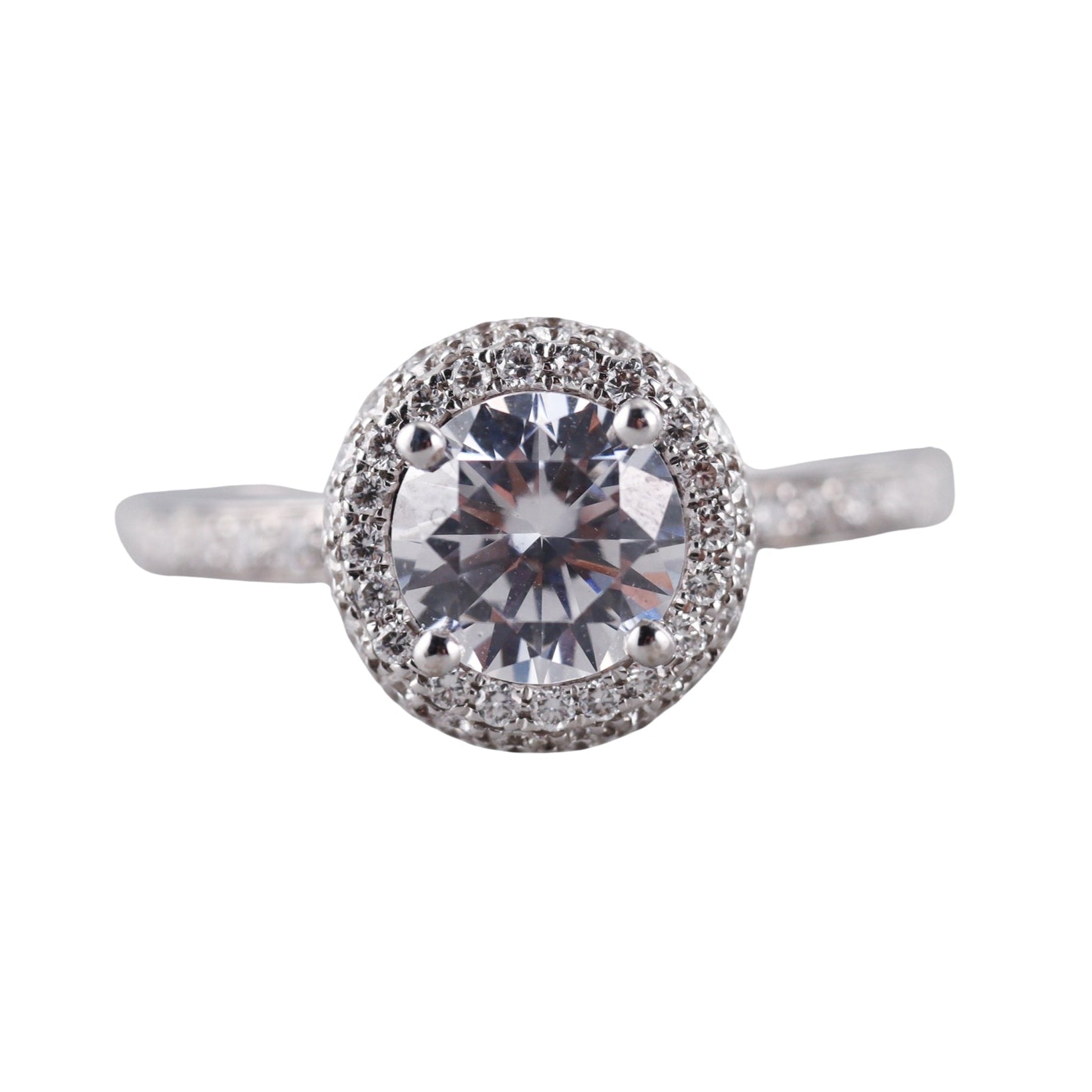 Simon G Gold Engagement Ring