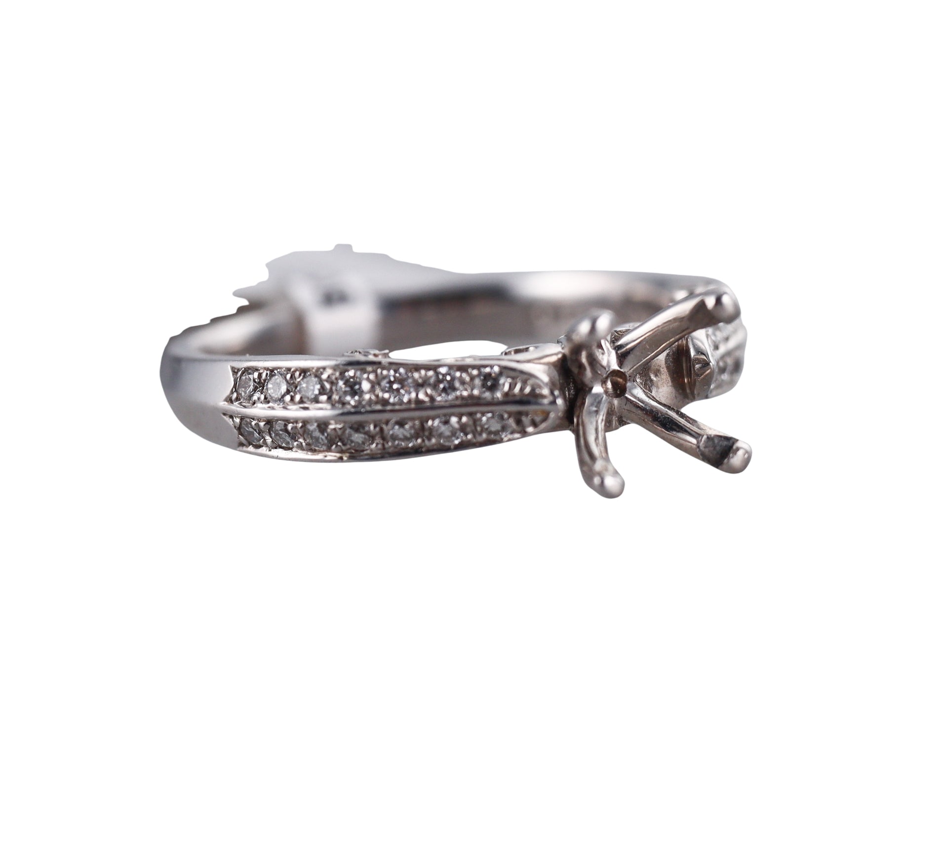 Verragio Gold Engagement Ring Setting