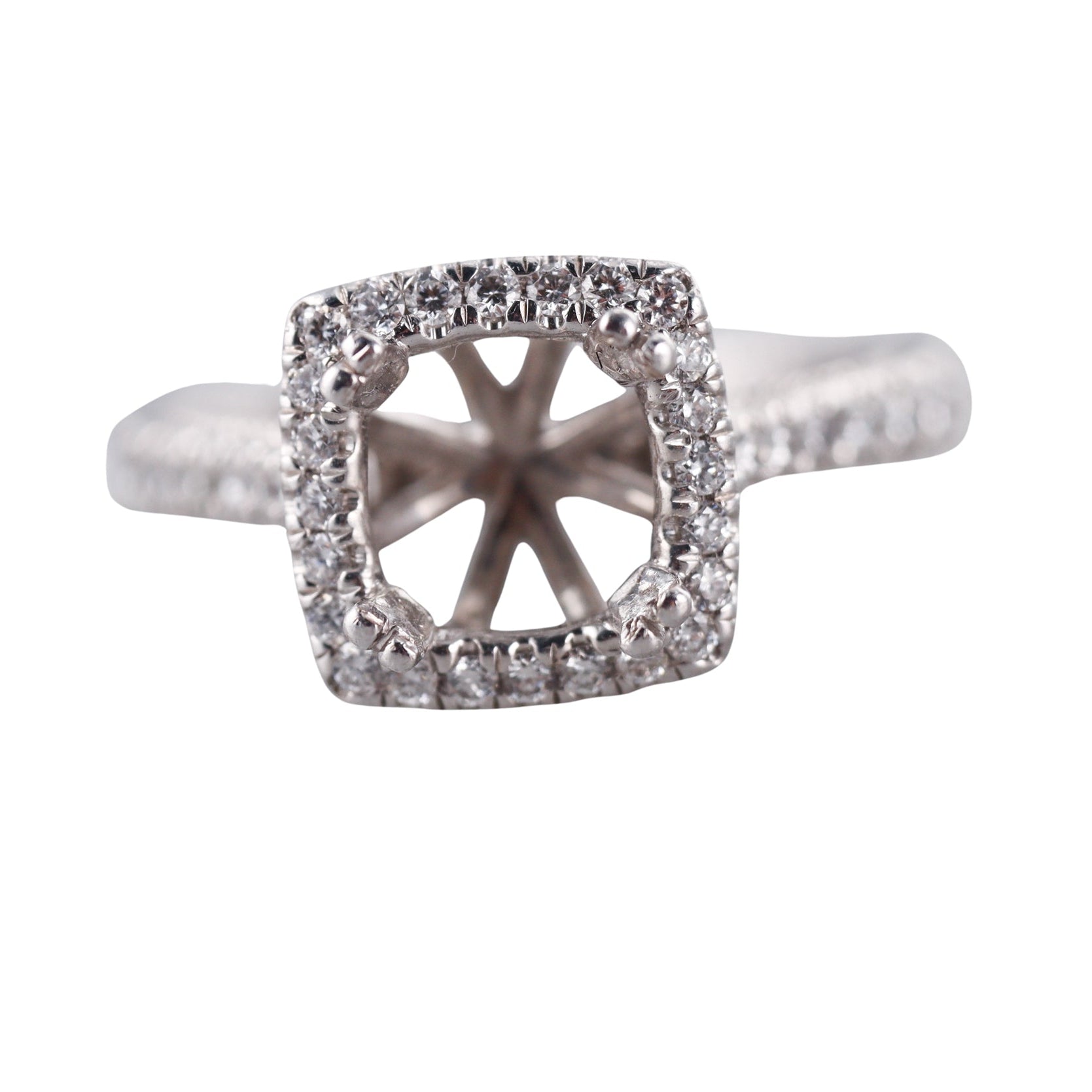 Verragio Gold Engagement Ring Setting
