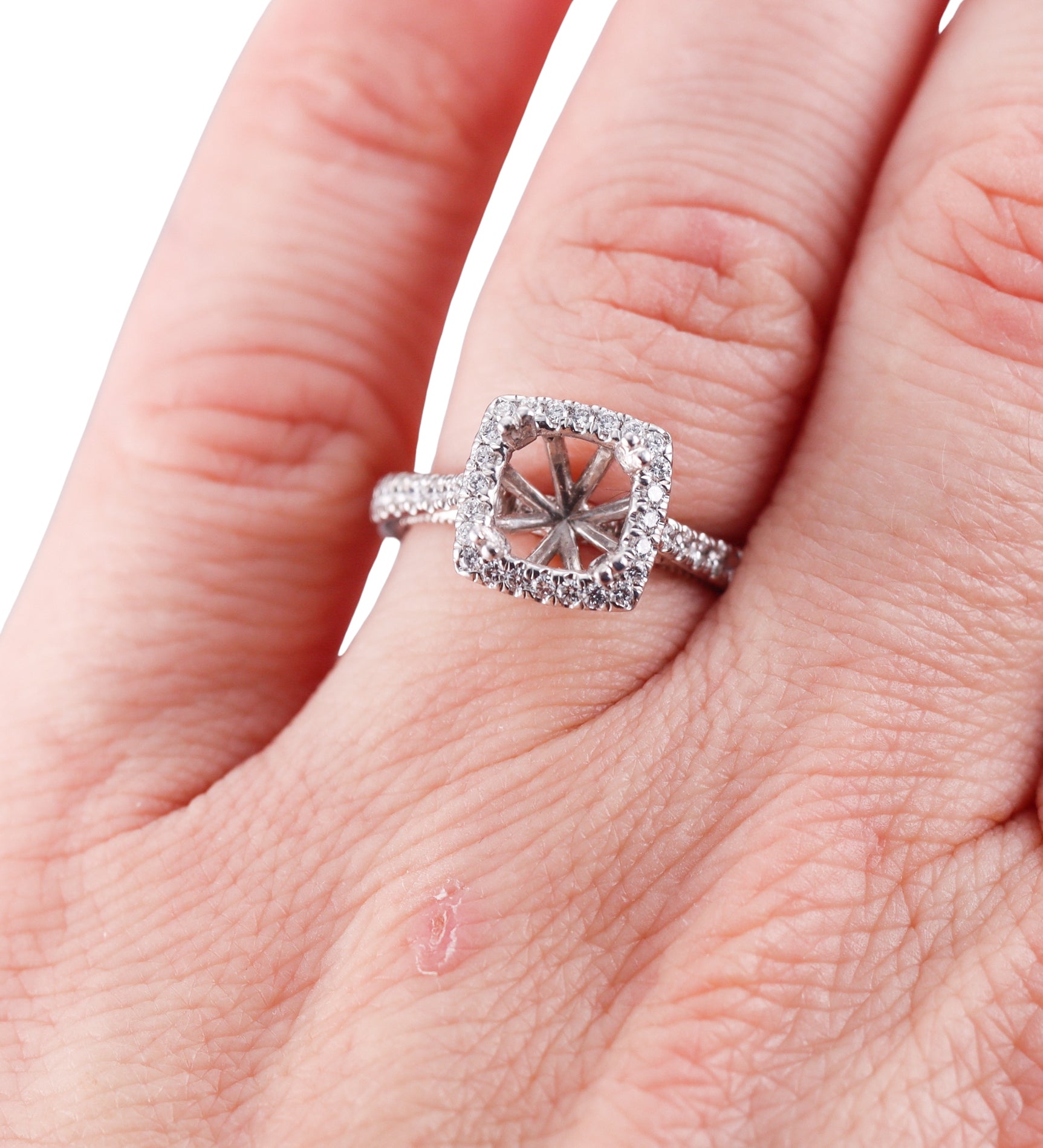 Verragio Gold Engagement Ring Setting