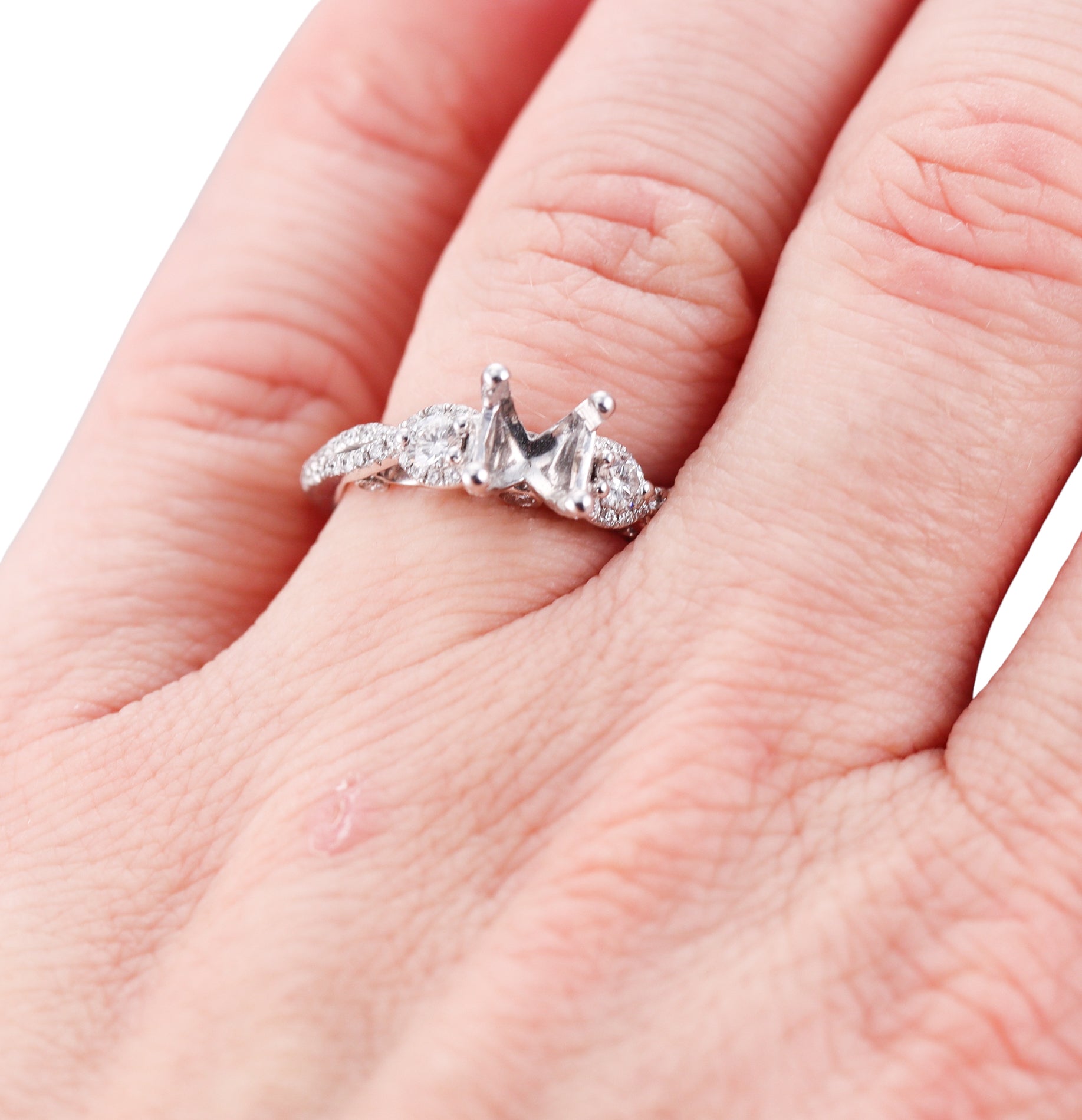 Verragio Gold Engagement Ring Setting