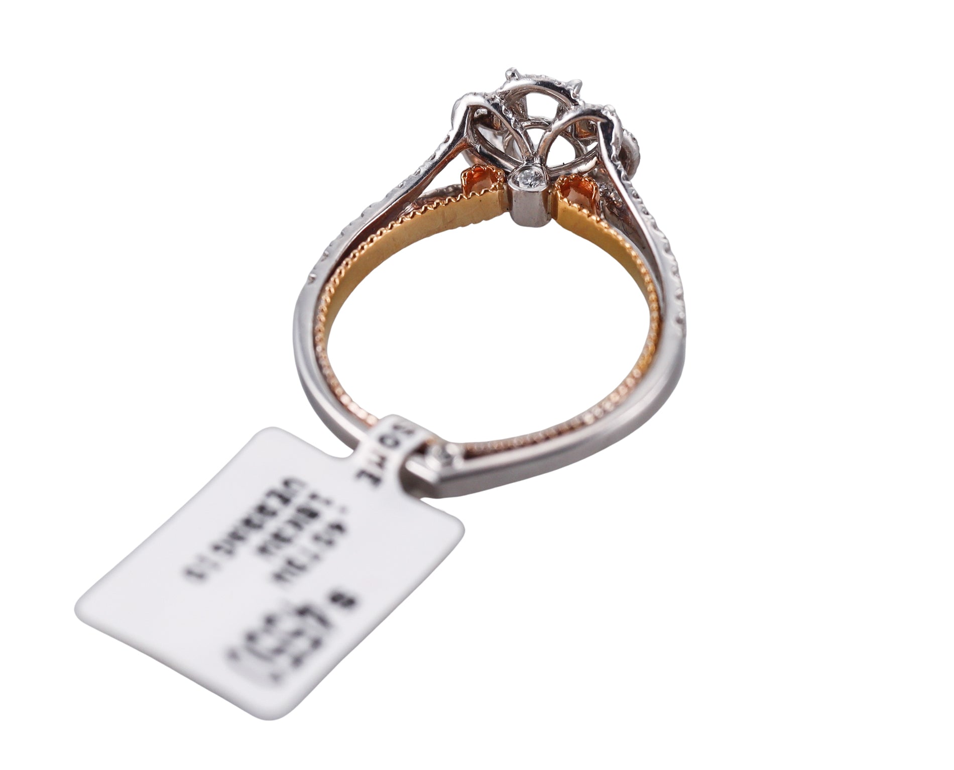 Verragio Gold Engagement Ring Setting
