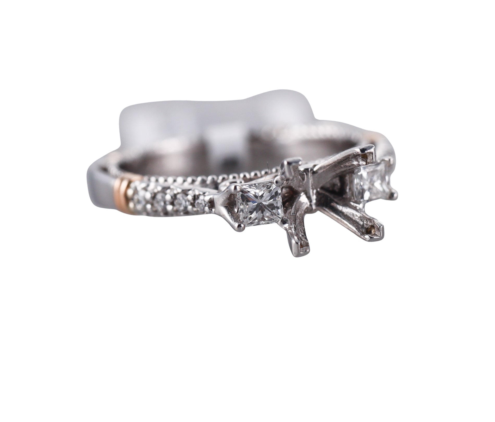 Verragio Gold Engagement Ring Setting