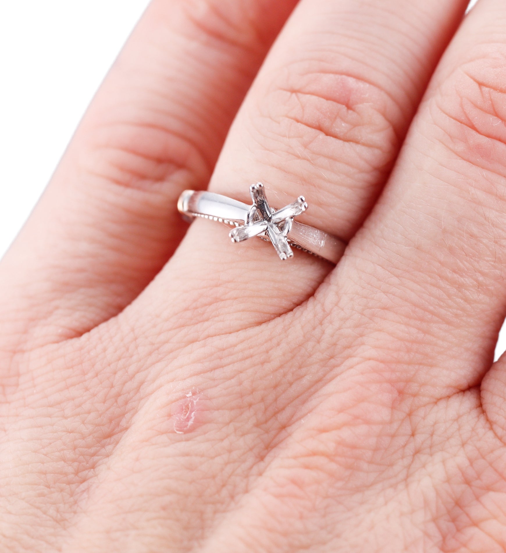 Verragio Gold Engagement Ring Setting