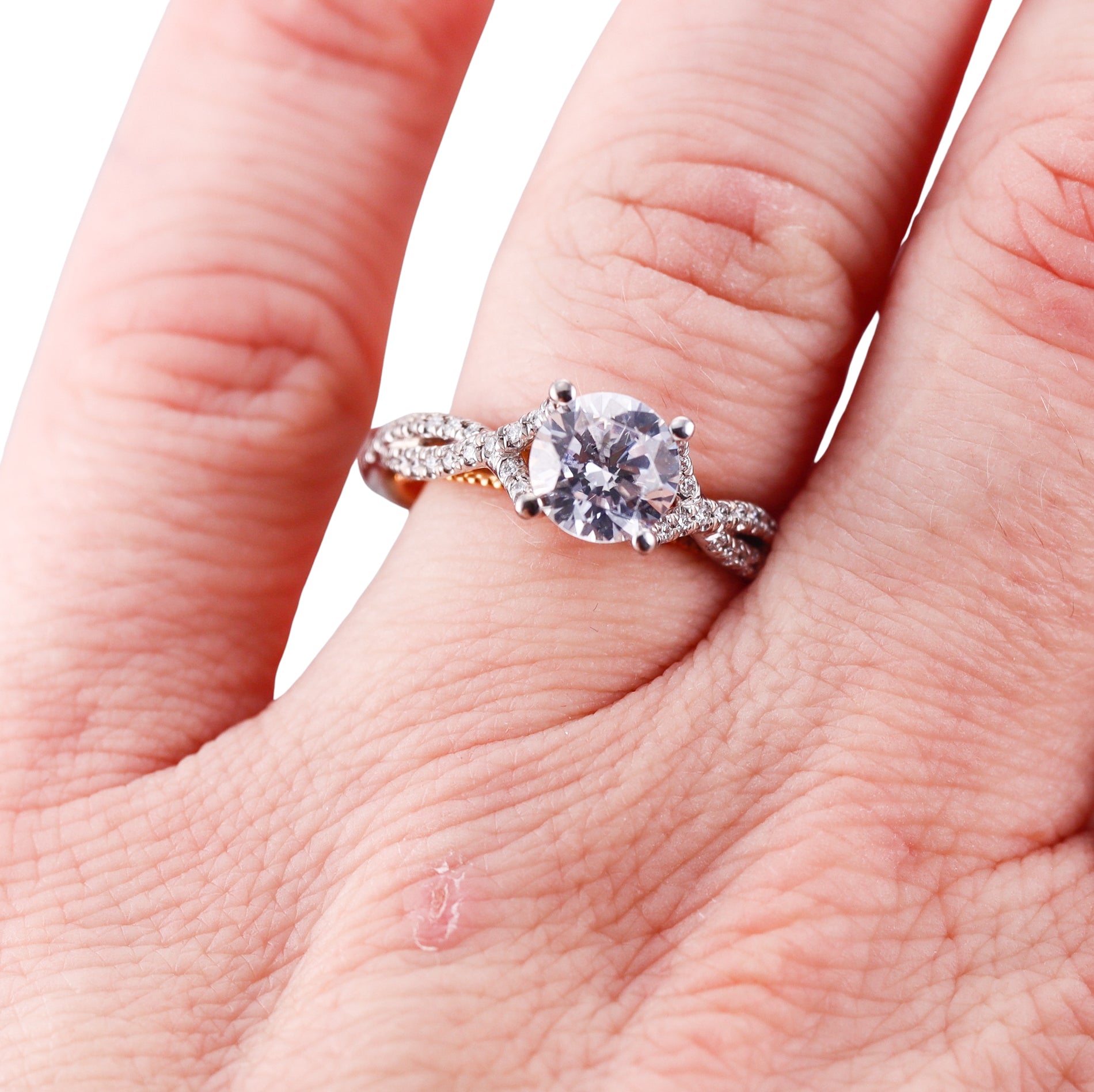 Verragio Gold Engagement Ring