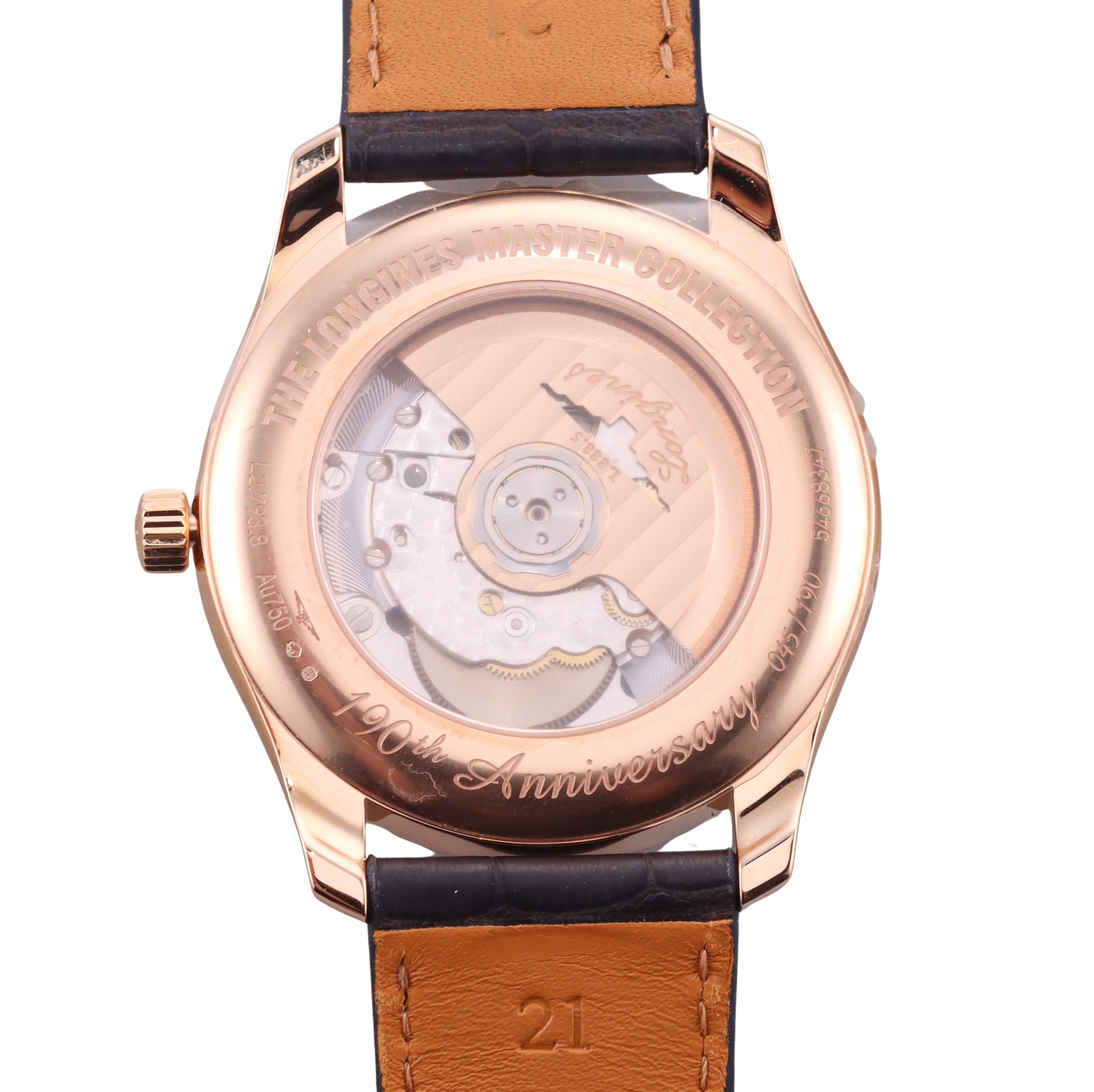 Longines 18k Gold Master Collection Anniversary Watch L27938732