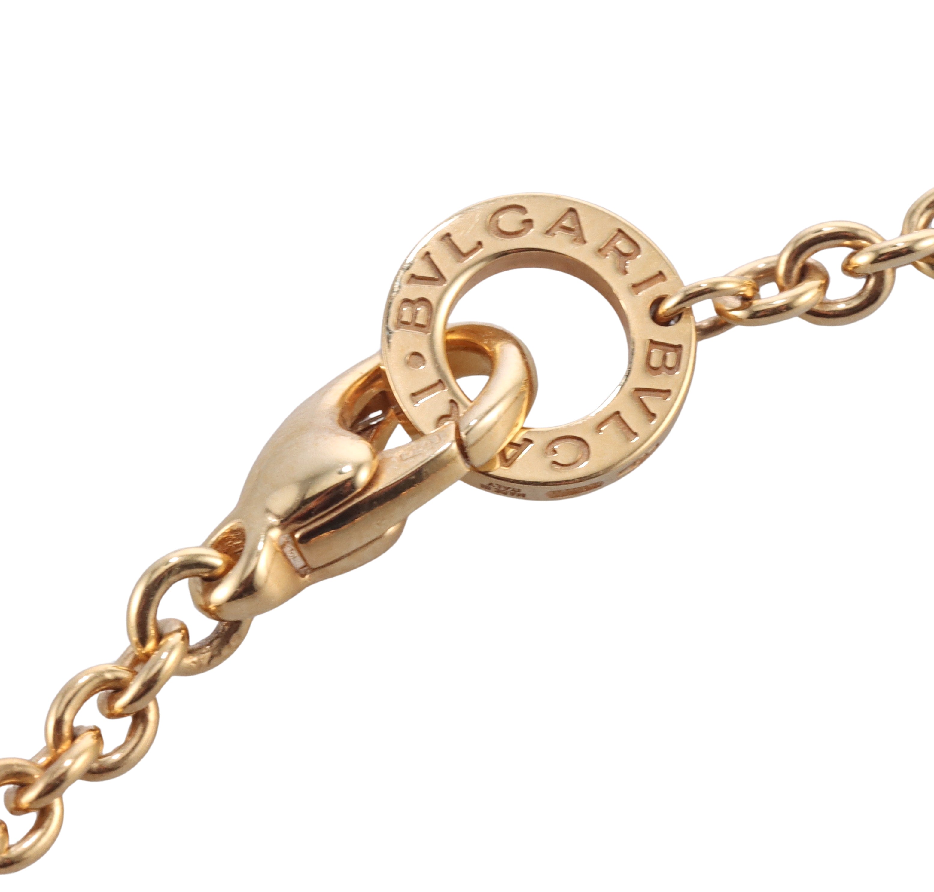 Bvlgari Bulgari Mother of Pearl Gold Necklace