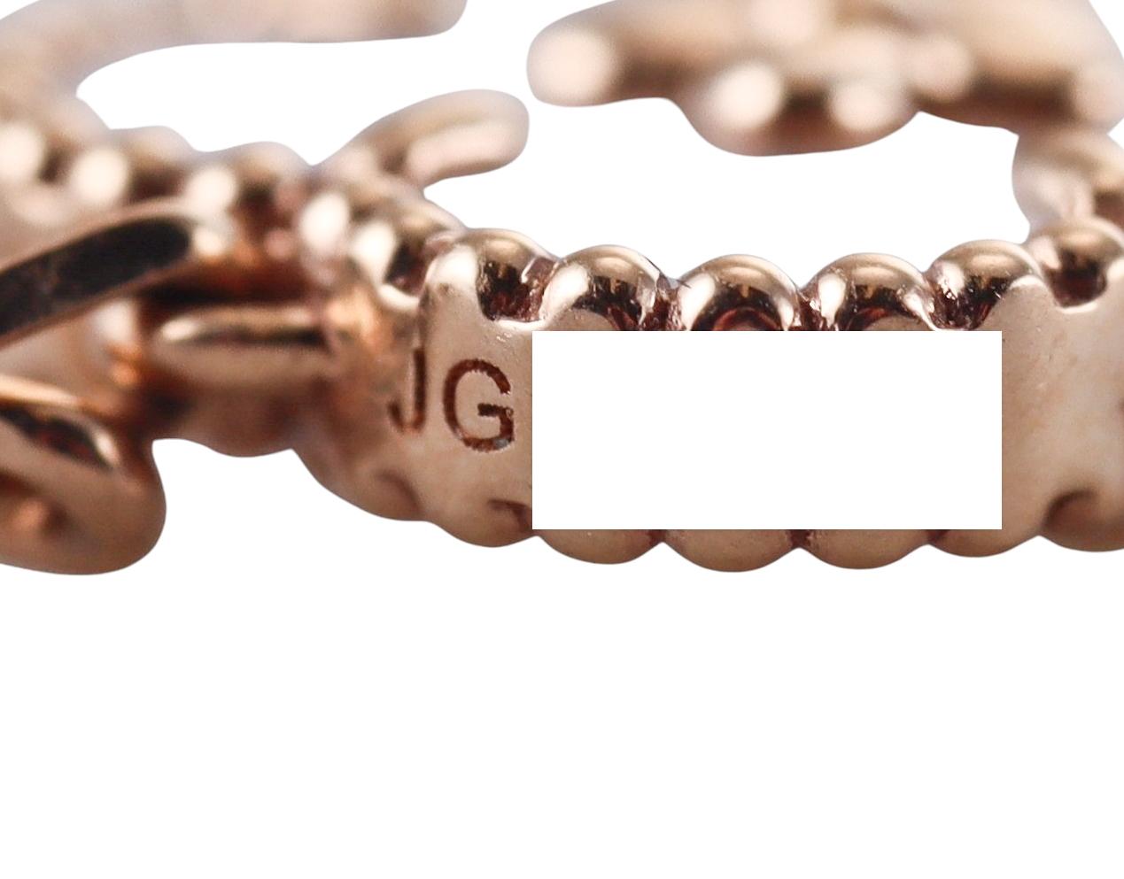 Van Cleef & Arpels Lucky Spring Rose Gold MOP Carnelian Bracelet