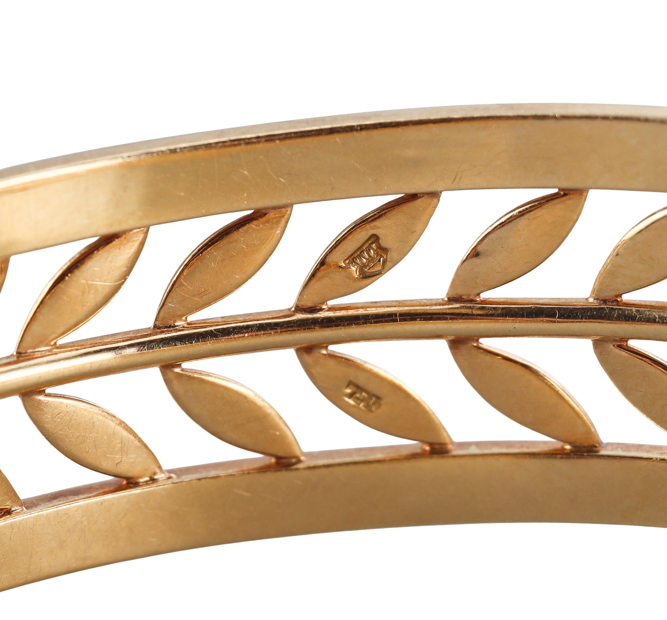 Temple St. Clair Vine Gold Bracelet