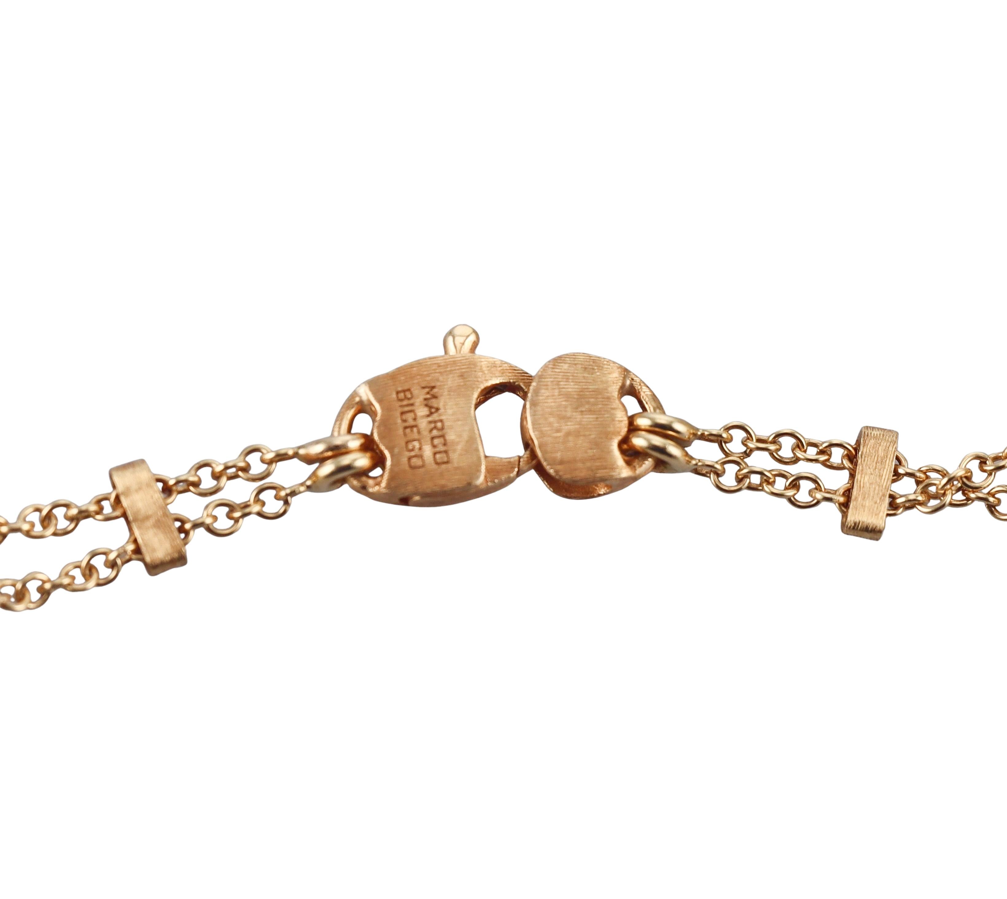 Marco Bicego Paradise Gold Diamond Gemstone Pearl Pendant Necklace