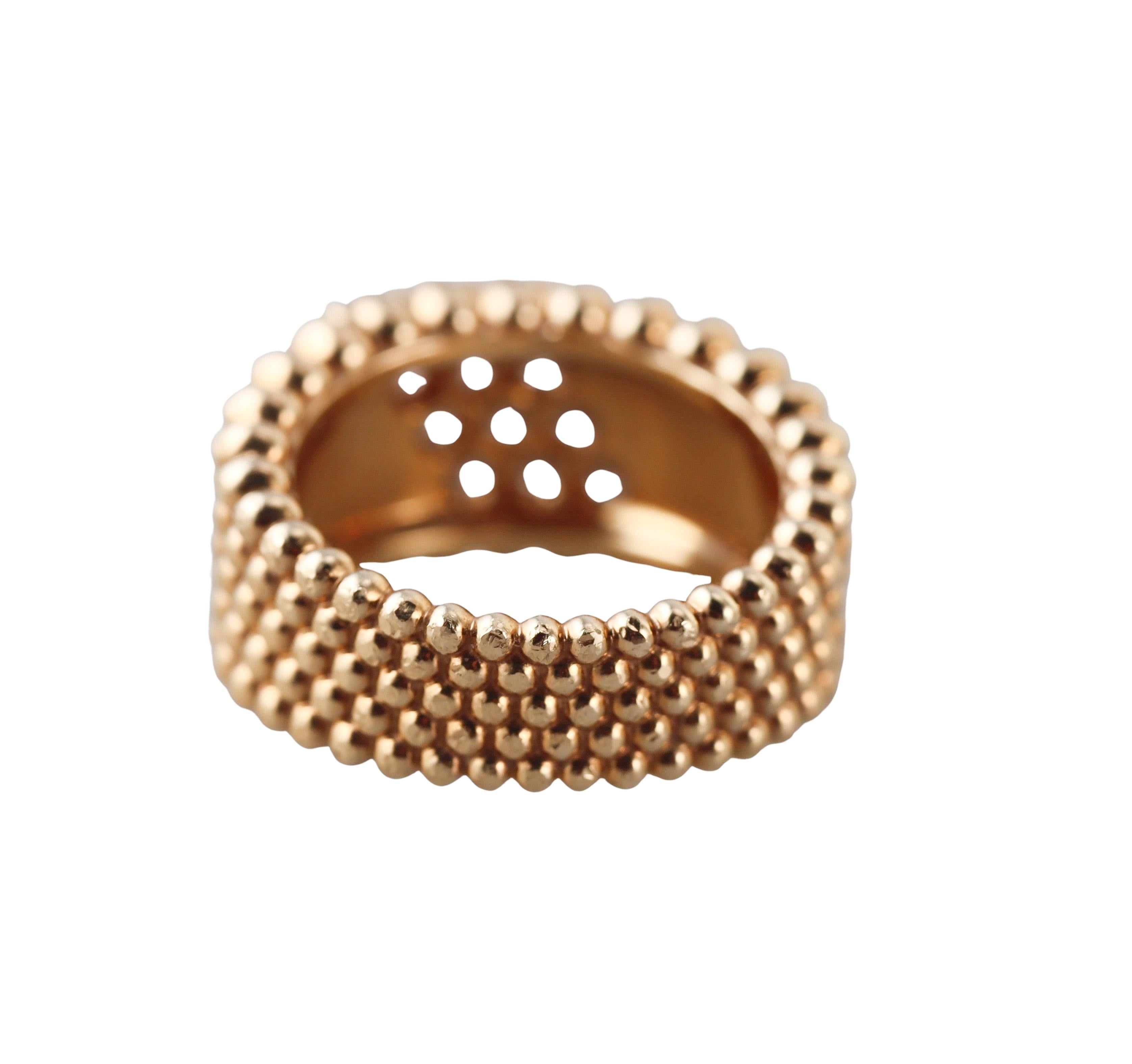 Van Cleef & Arpels Perlee Diamond Ring