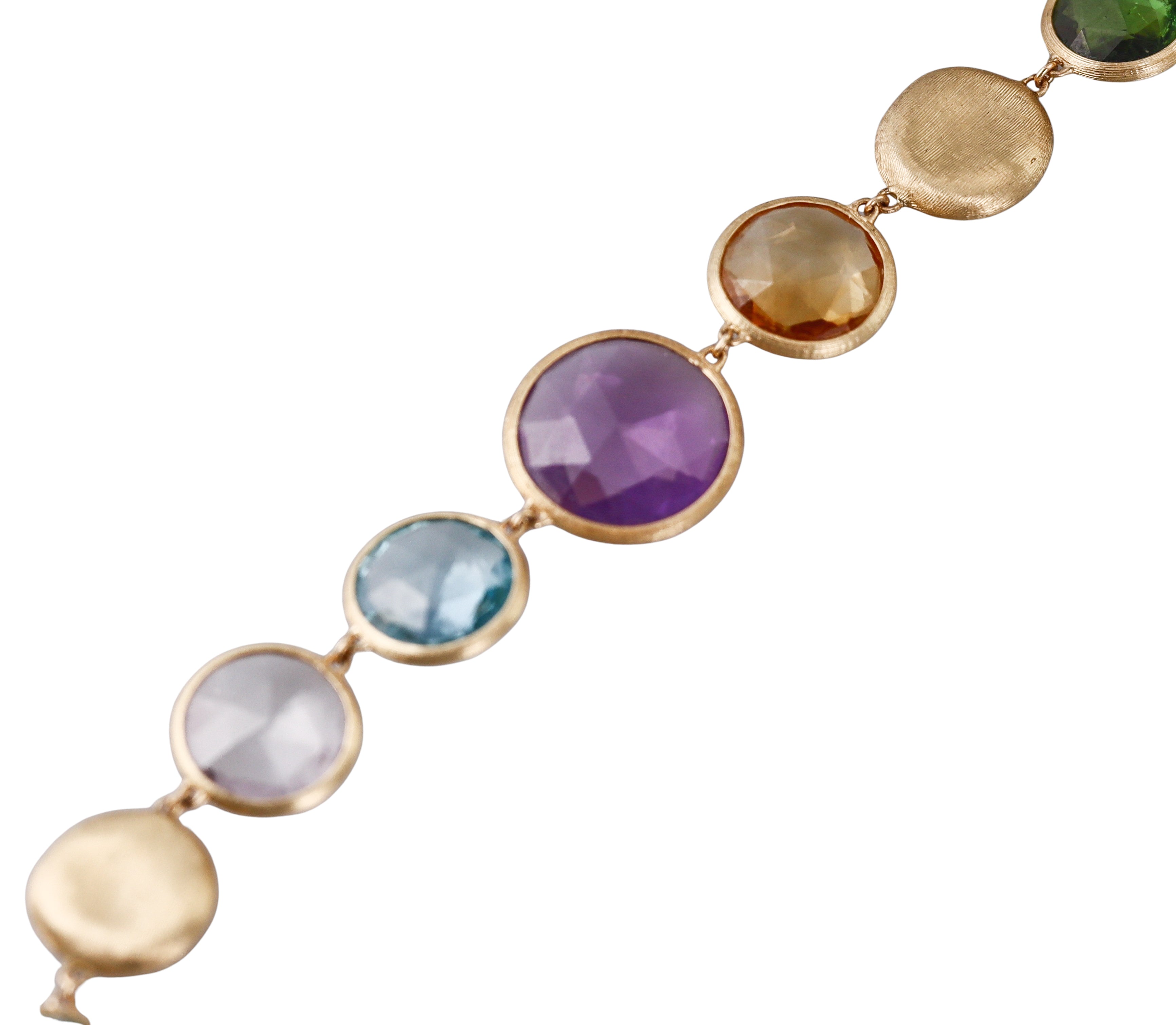 Marco Bicego Jaipur Multi Gemstone Gold Large Necklace