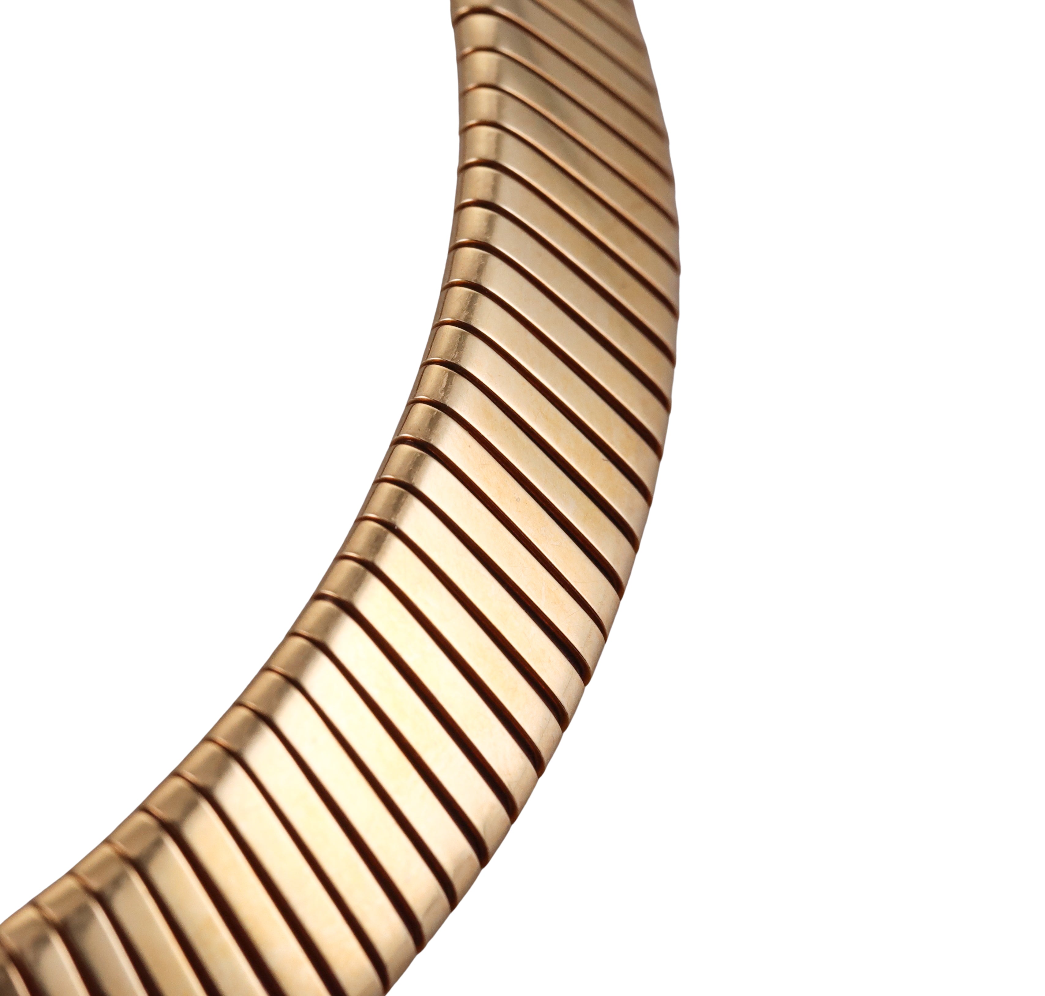 Bulgari Tubogas Gold Necklace