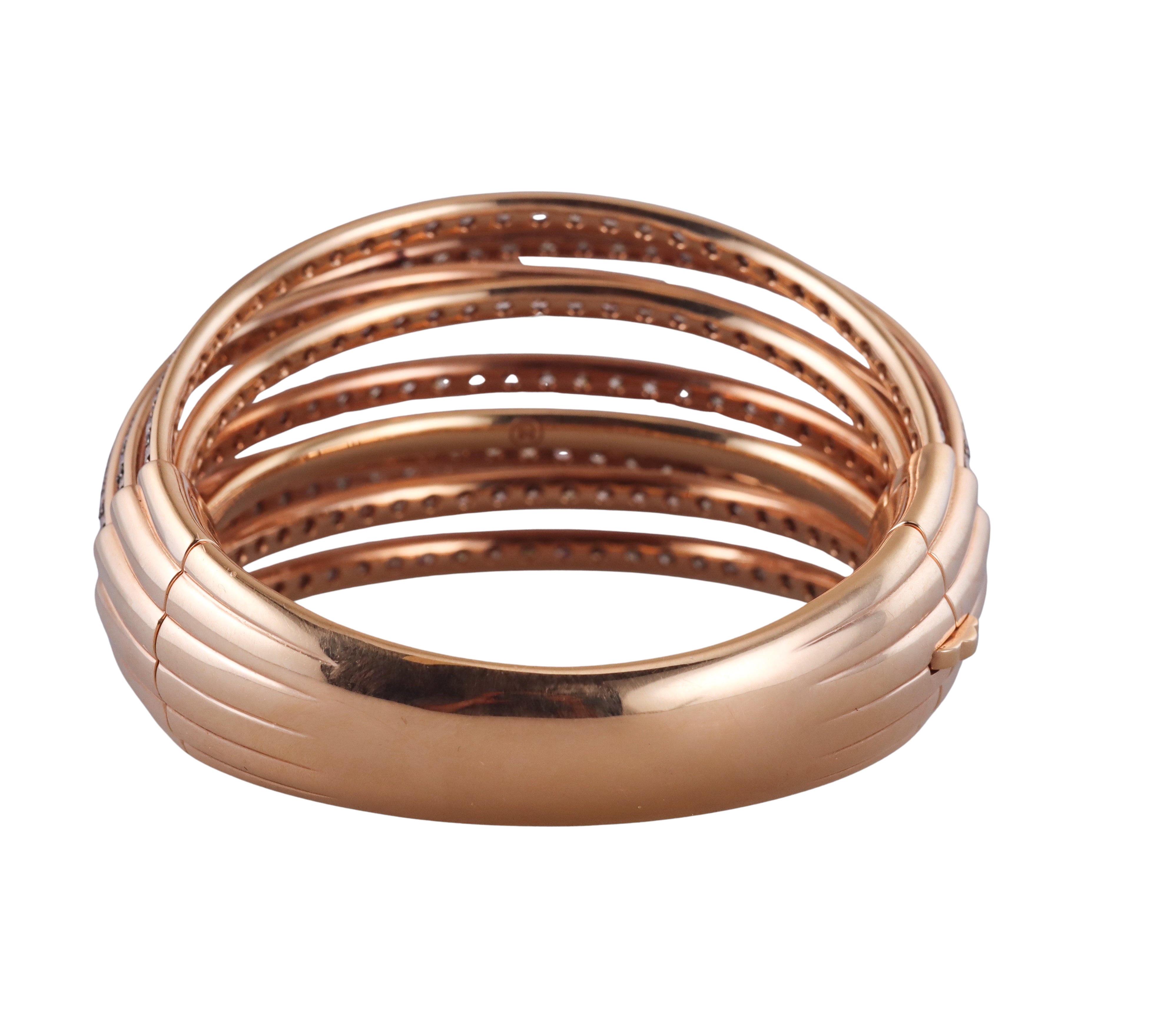 De Grisogono 30.25ctw Fancy Diamond Gold Allegra Bracelet