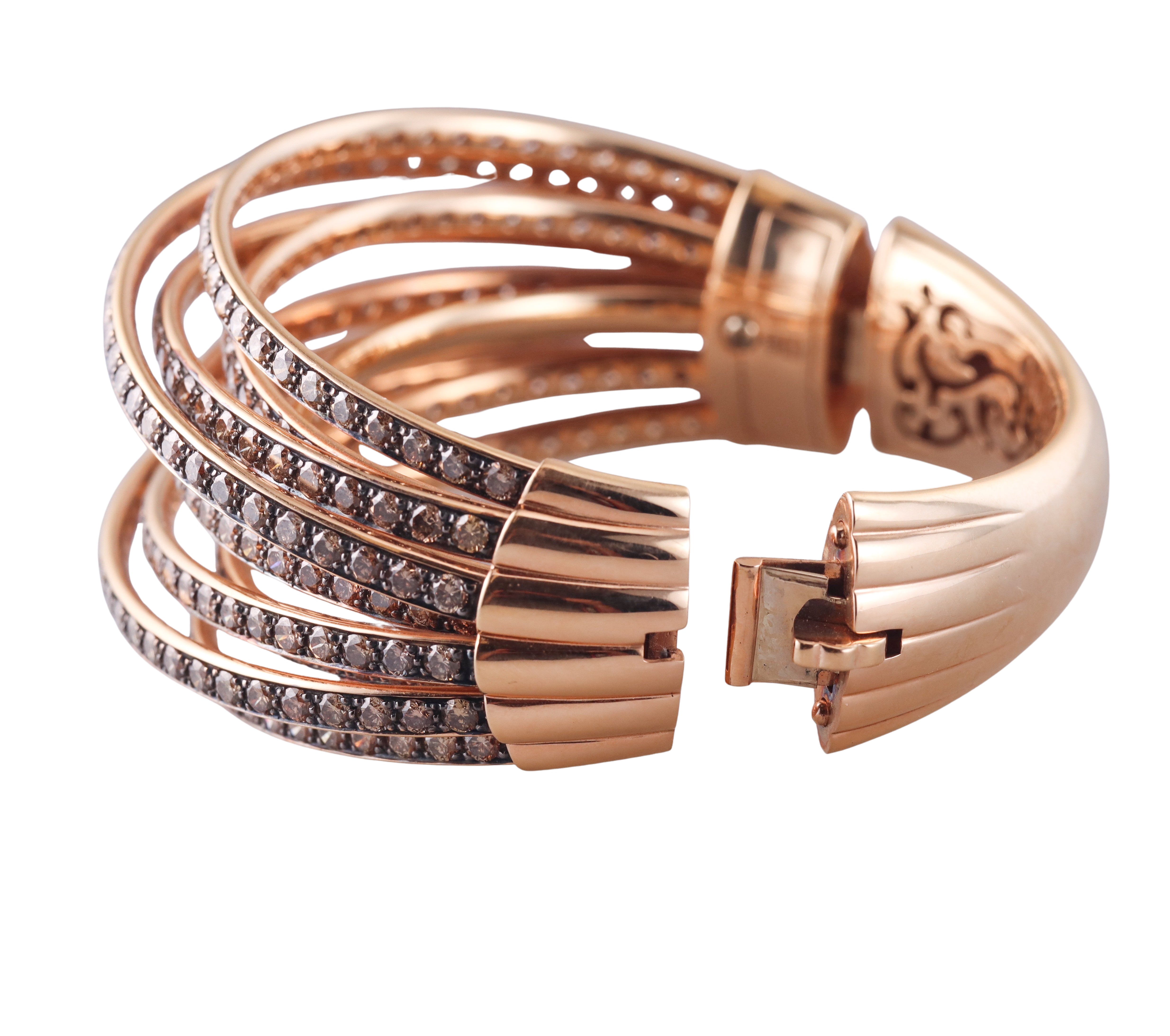 De Grisogono 30.25ctw Fancy Diamond Gold Allegra Bracelet