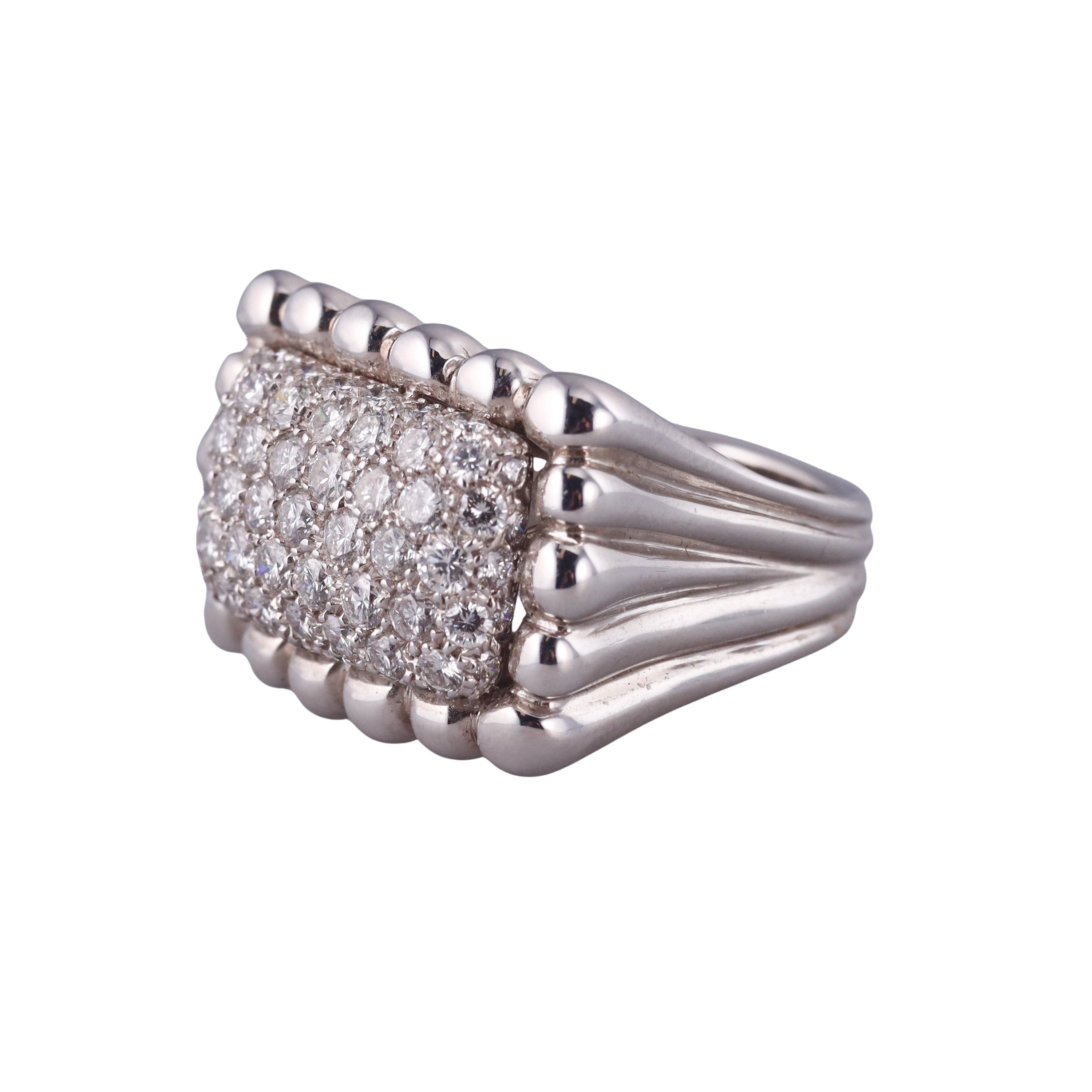 Damiani 2.15ctw Diamond White Gold Ring