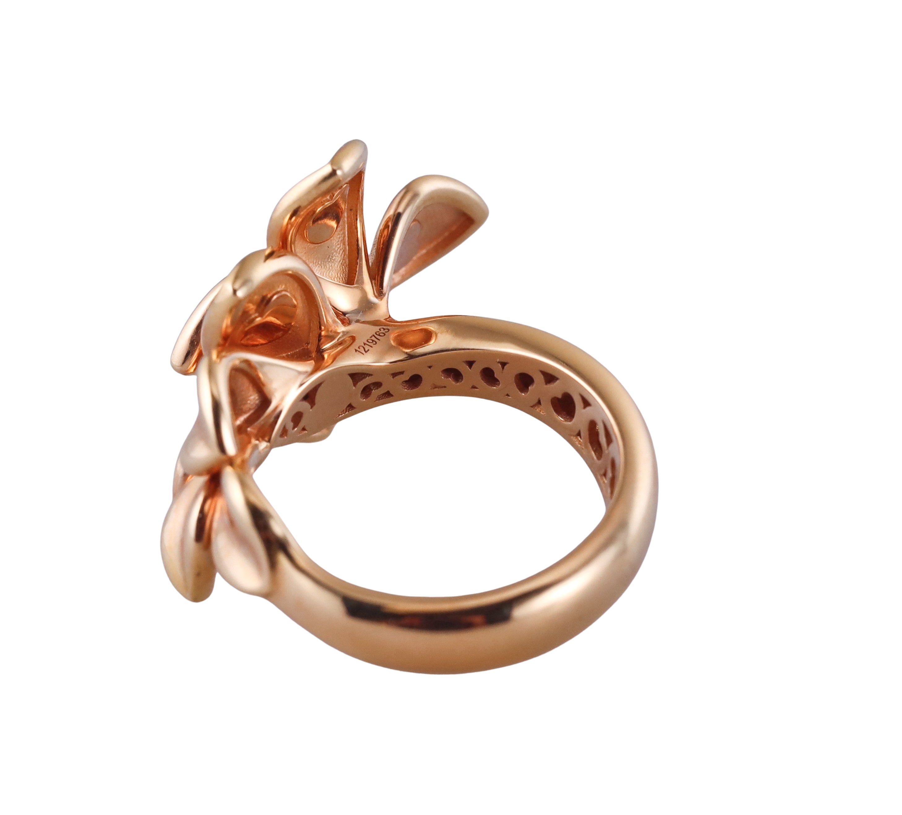 Pasquale Bruni Rose Gold Giardini Segreti Flower Ring