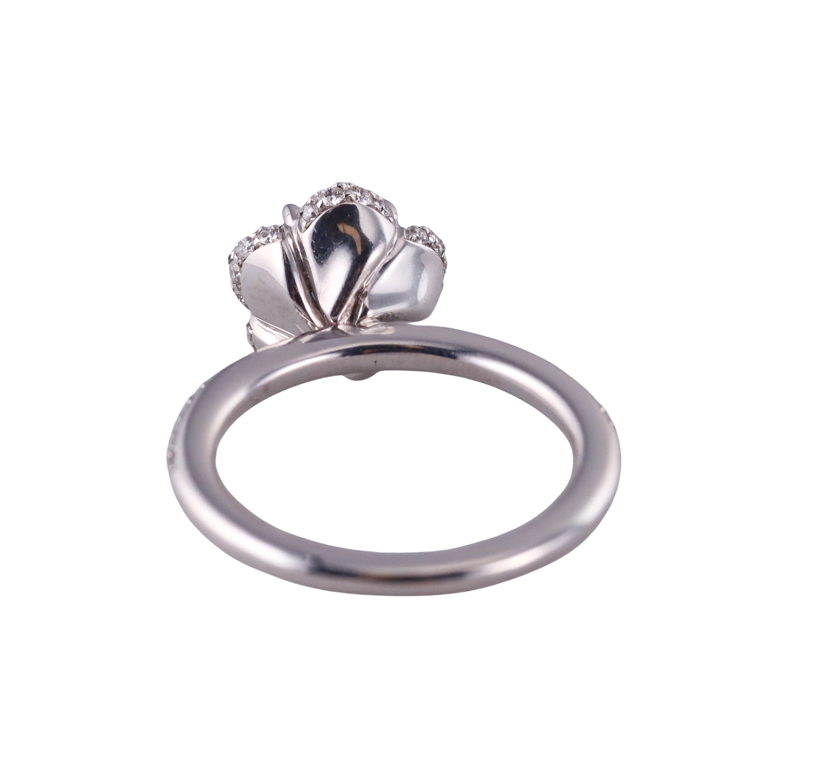 Pasquale Bruni Diamond London Blue Topaz White Gold Ring