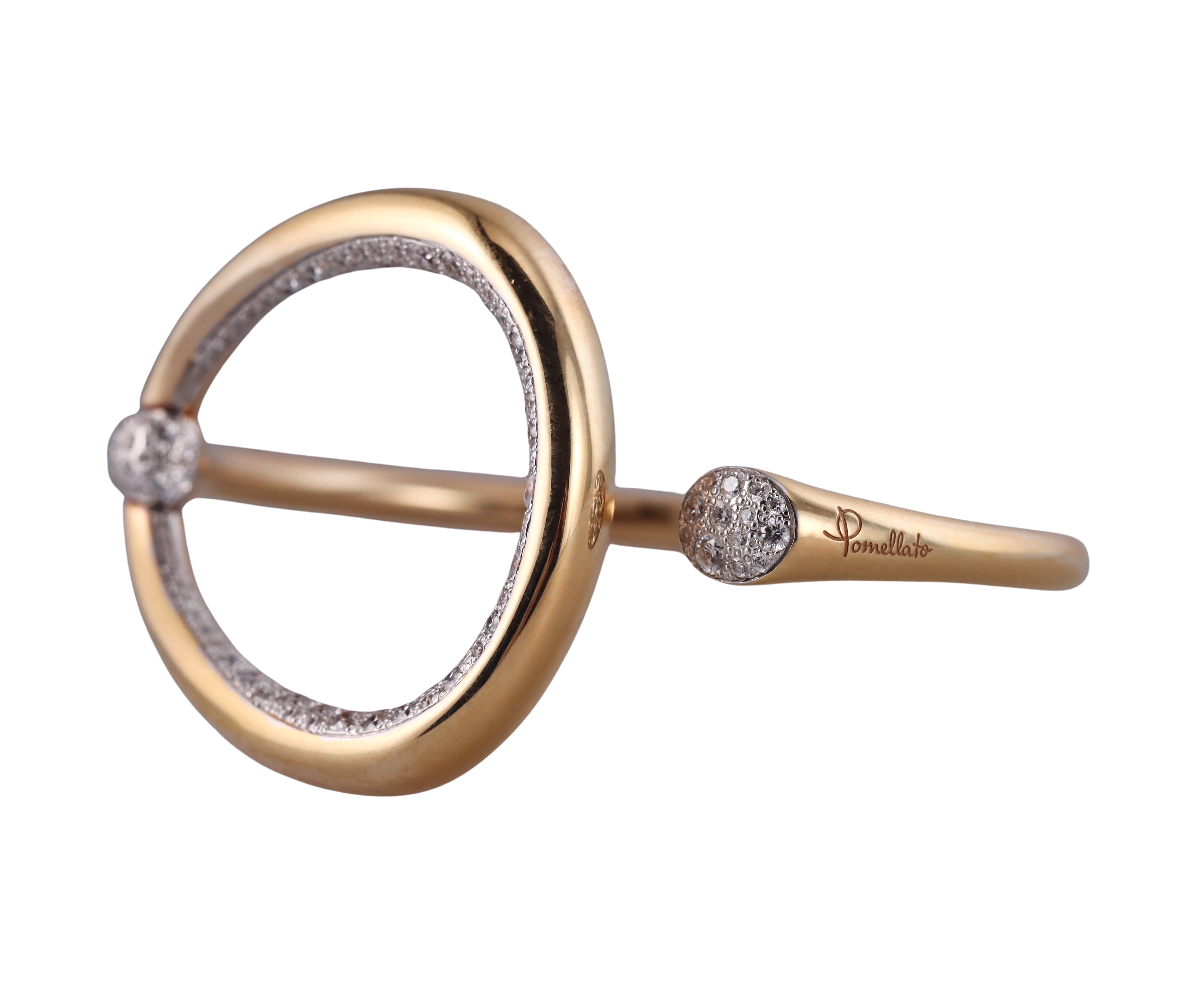 Pomellato Fantina Rose Gold Diamond Bracelet