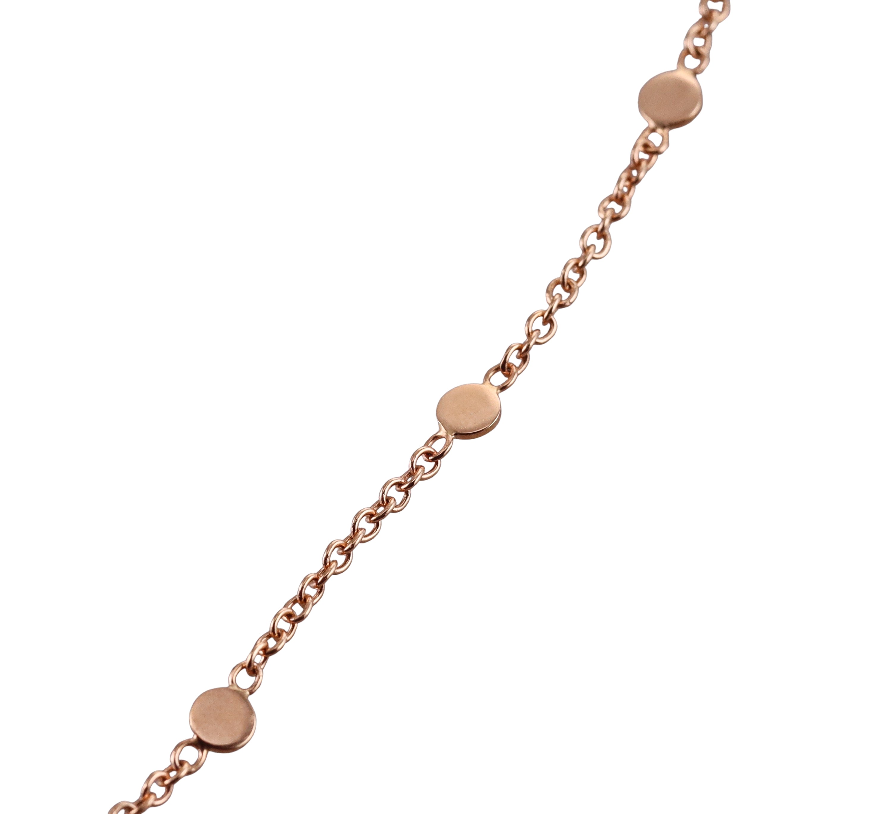 Pasquale Bruni Rose Gold Leaf Pendant Necklace