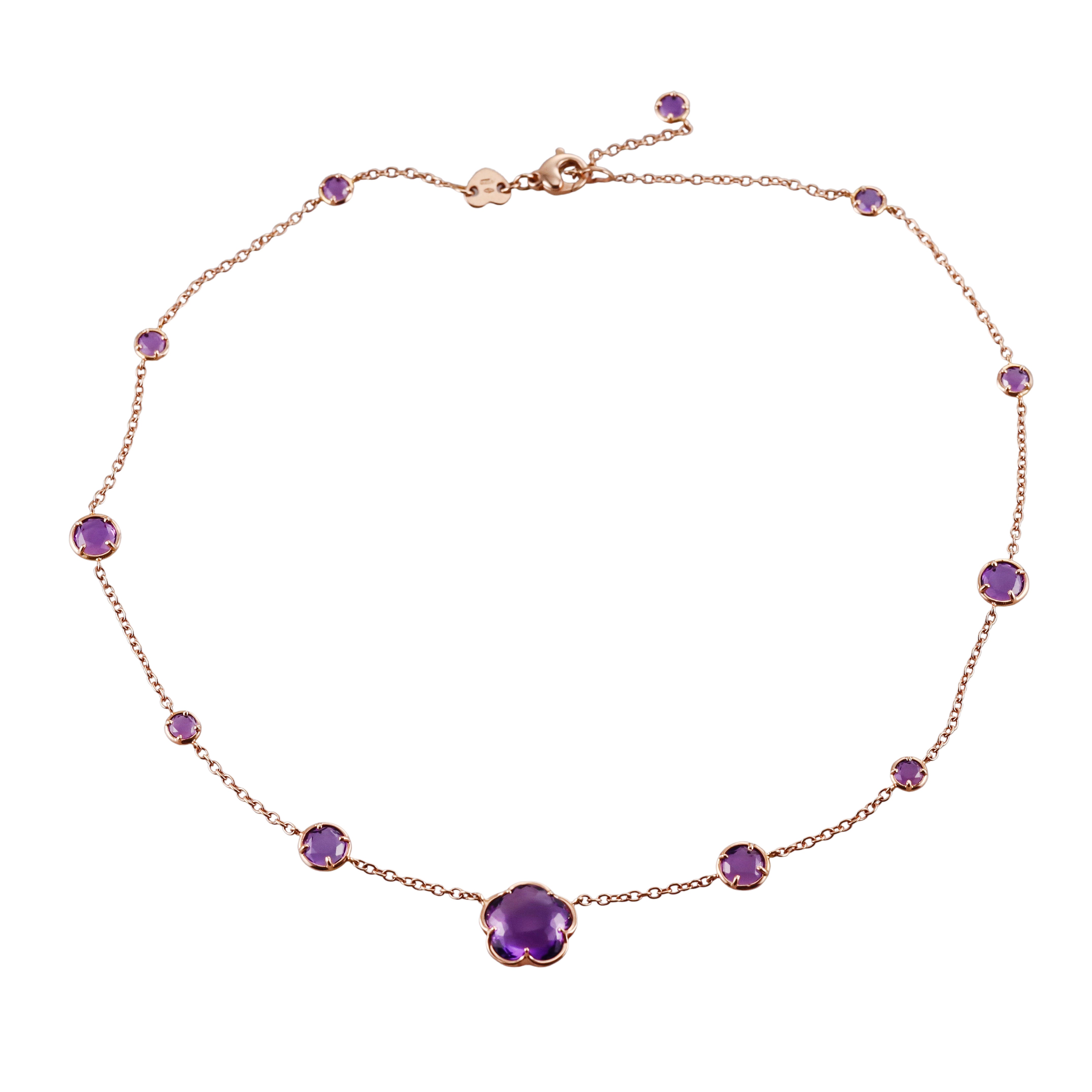 Pasquale Bruni Rose Gold Amethyst Necklace