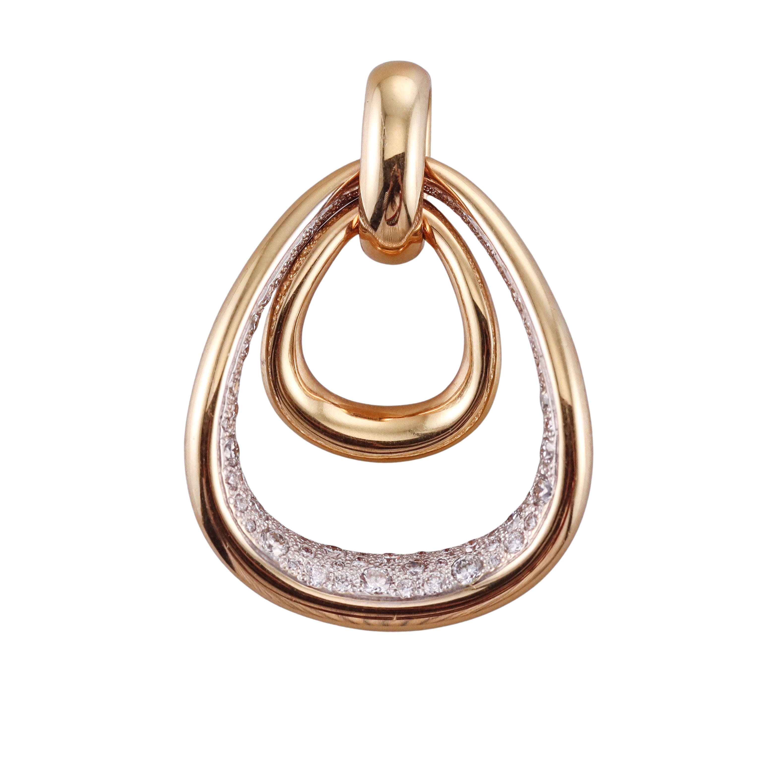 Pomellato Fantina Diamond Rose Gold Pendant