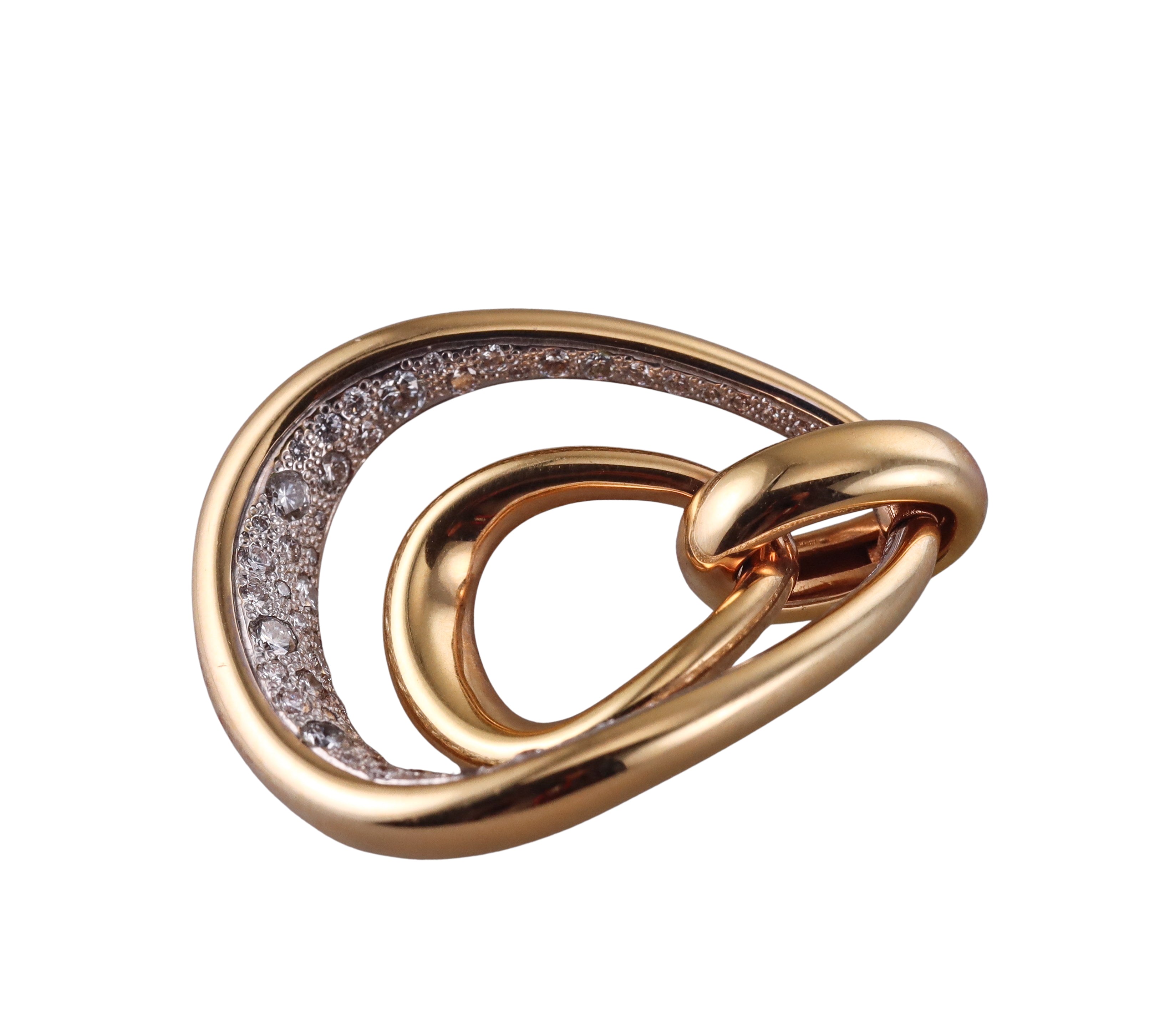 Pomellato Fantina Diamond Rose Gold Pendant