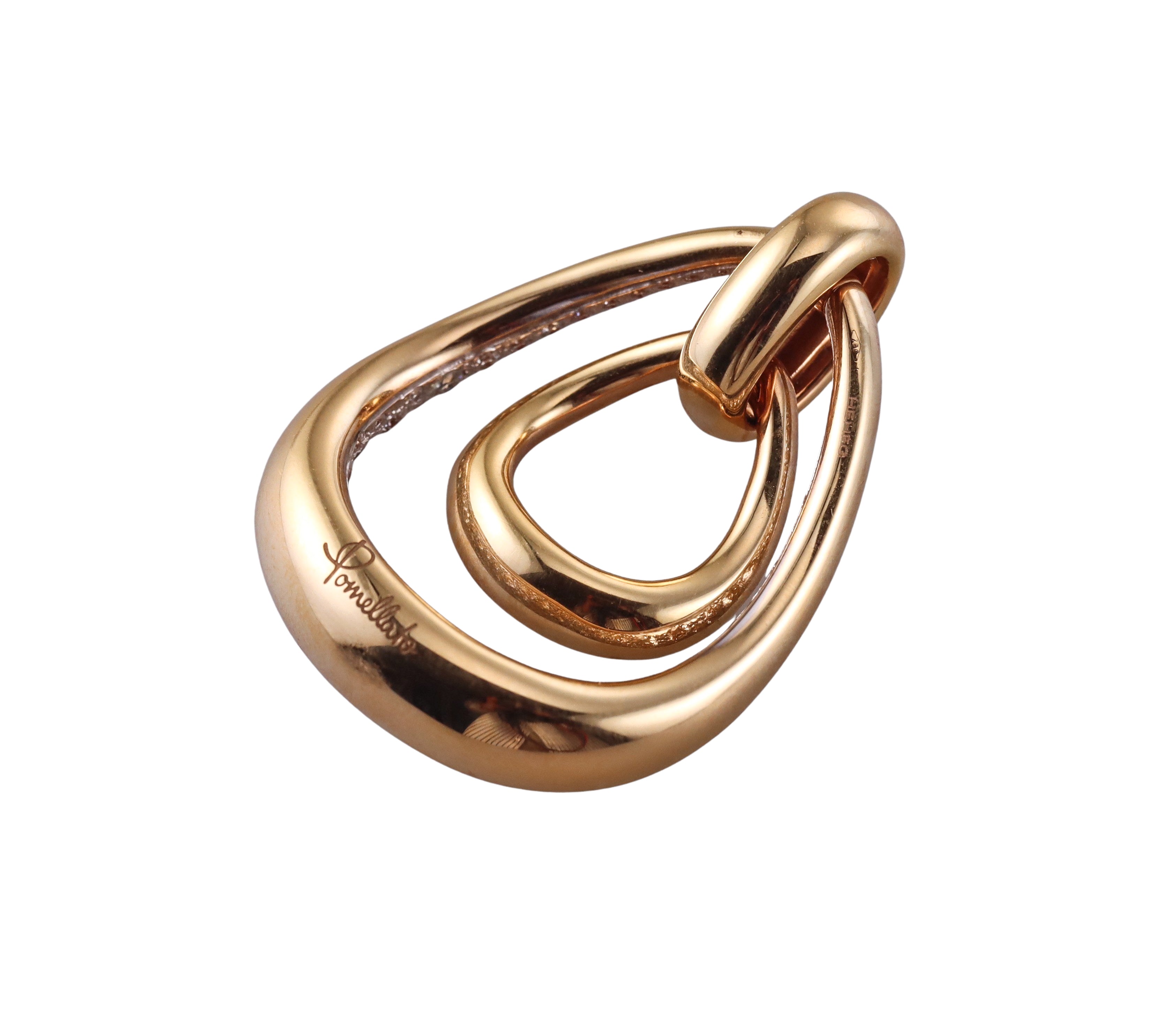 Pomellato Fantina Diamond Rose Gold Pendant