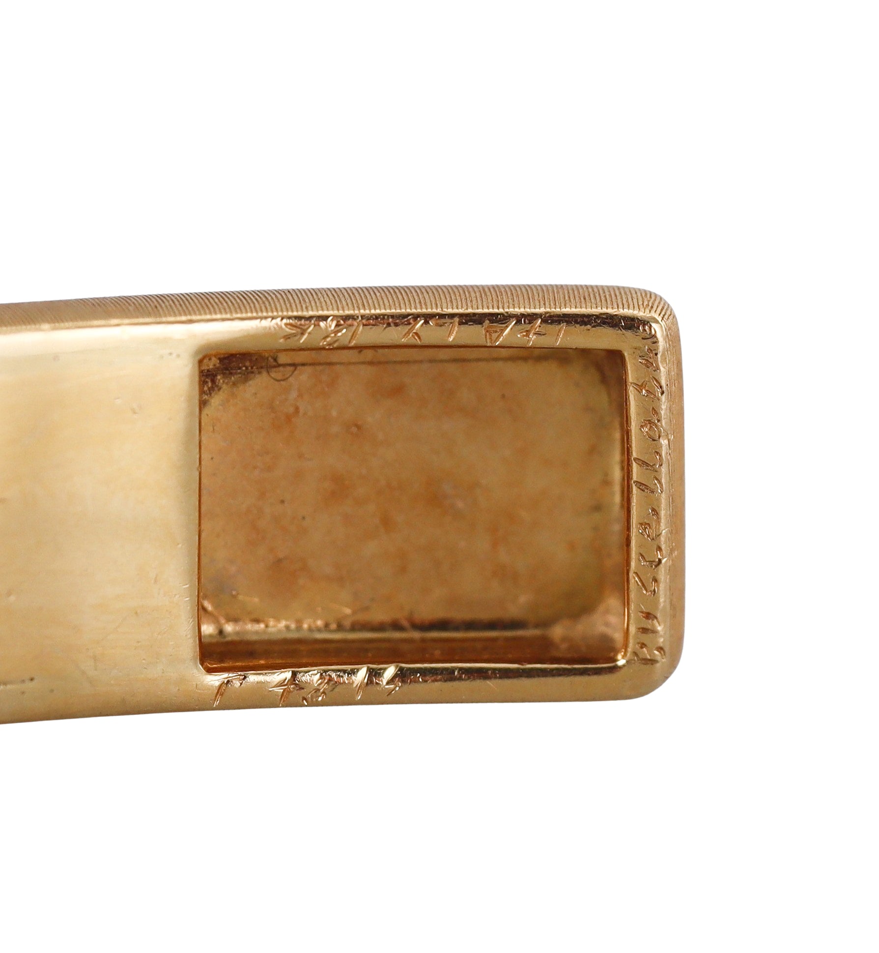 Buccellati Yellow Gold Diamond Classic Cuff Bracelet