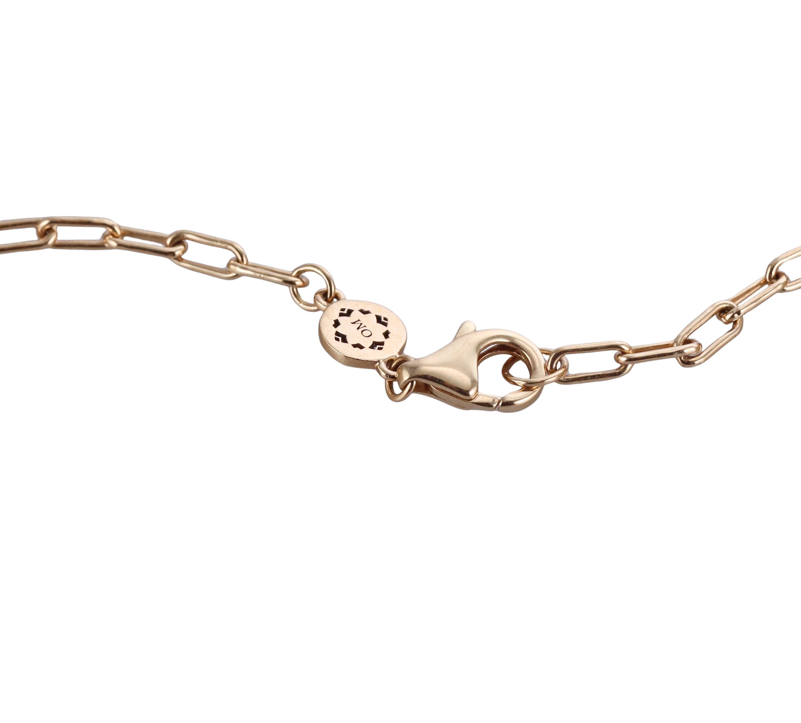 Orly Marcel Gold Iolite Lapis Lariat Pendant Necklace