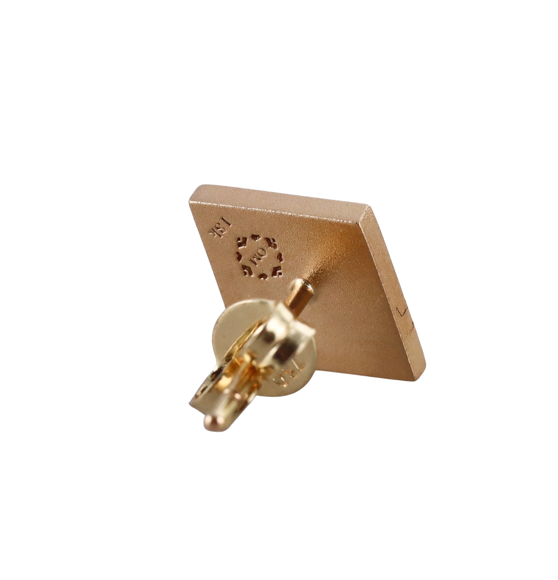 Orly Marcel Gold Turquoise Ajna Stud Earrings
