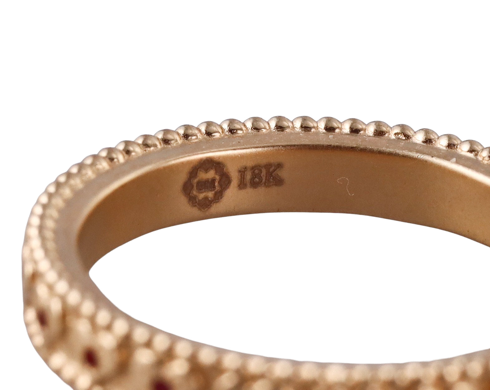 Orly Marcel Gold Ruby Band Ring