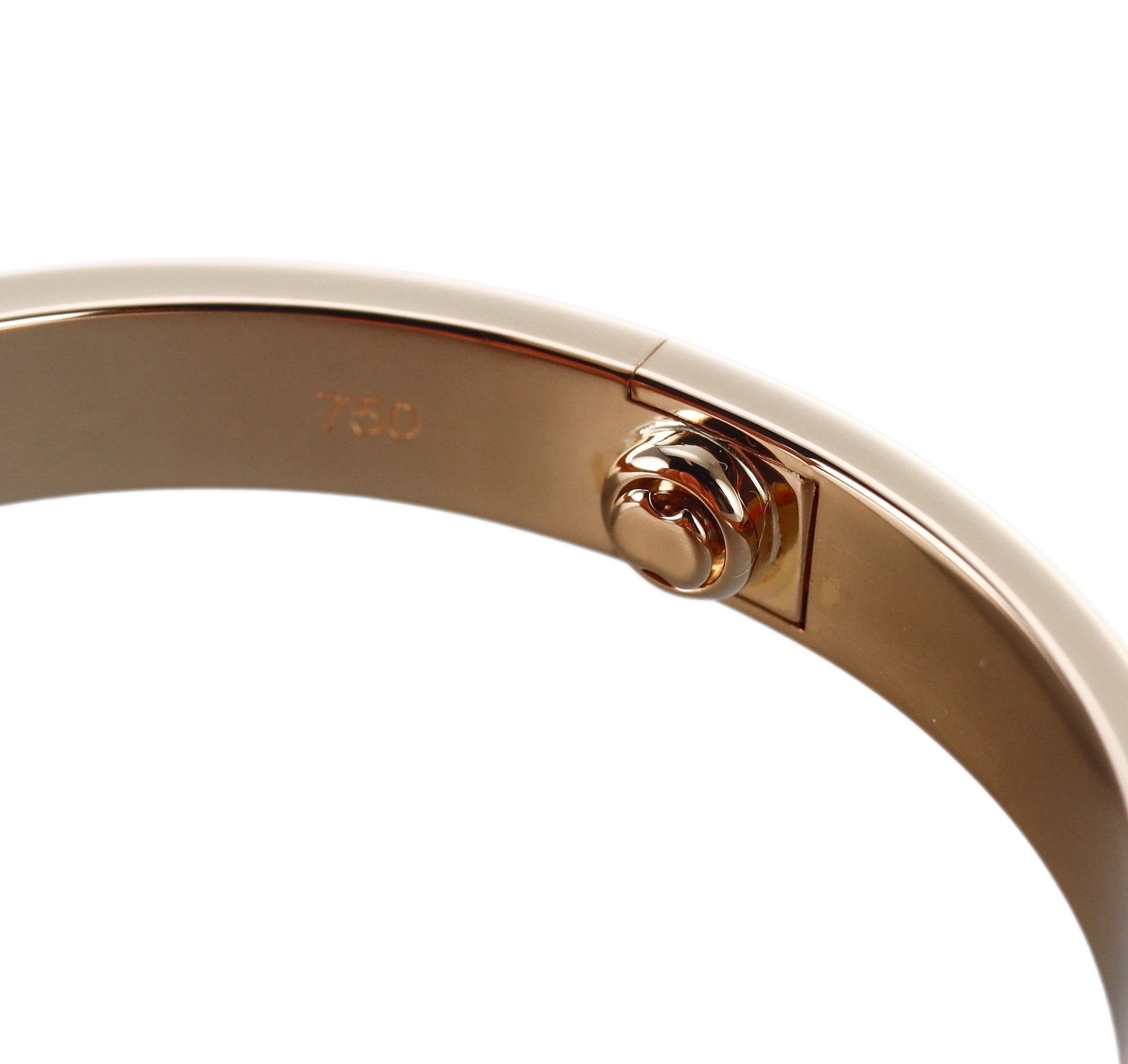 Cartier Love Yellow Gold Classic Model Bracelet Size 16