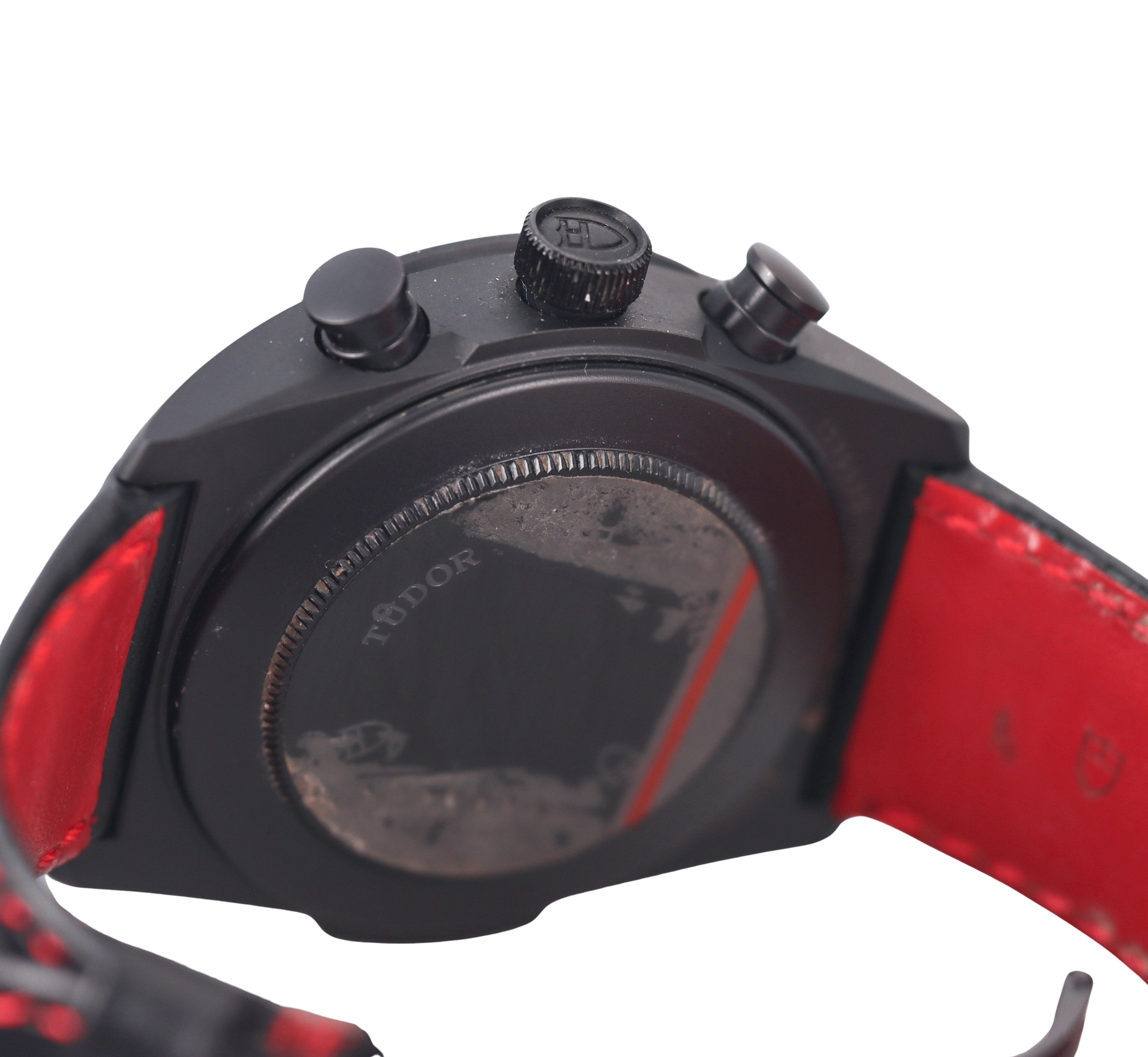 Tudor Fastrider Black Shield Ceramic Automatic Watch 42000CR