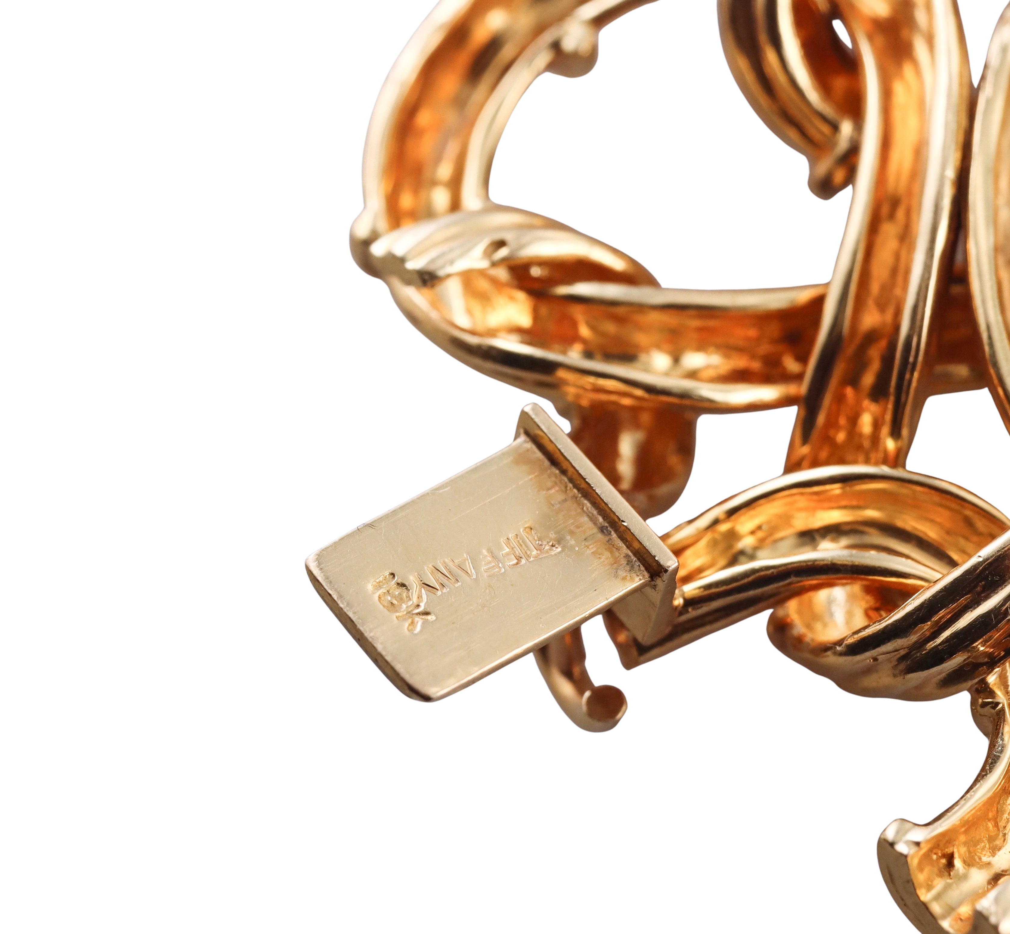 Tiffany & Co 1980s Gold Knot Bracelet